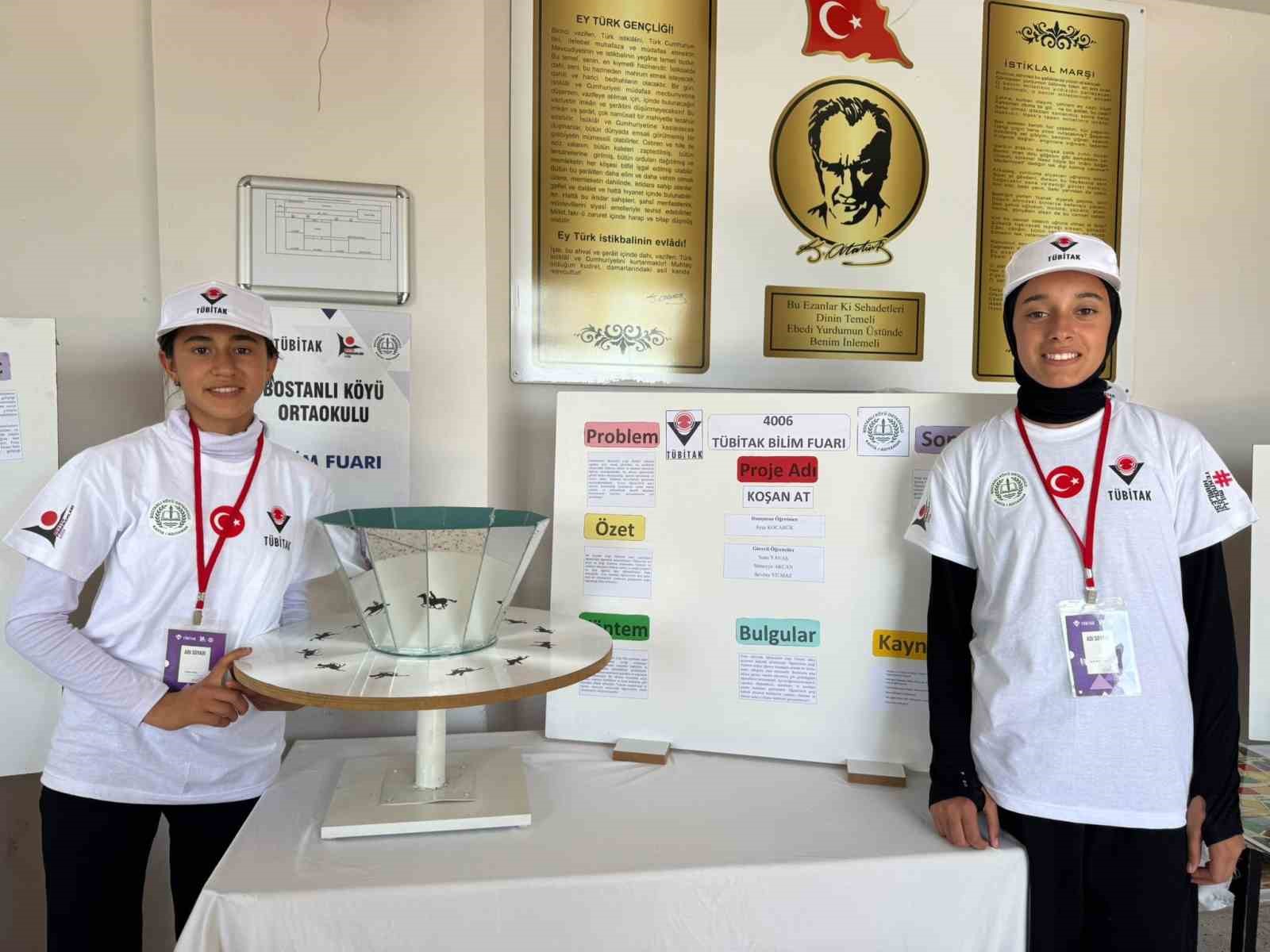 Bostanlı Köyü çocuklarından bilimde ve sporda başarı

