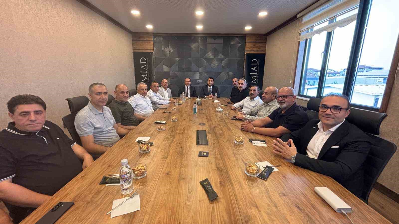 Boyraz’dan MİAD’a ziyaret: "Malatya ekonomisini birlikte ayağa kaldıracağız"
