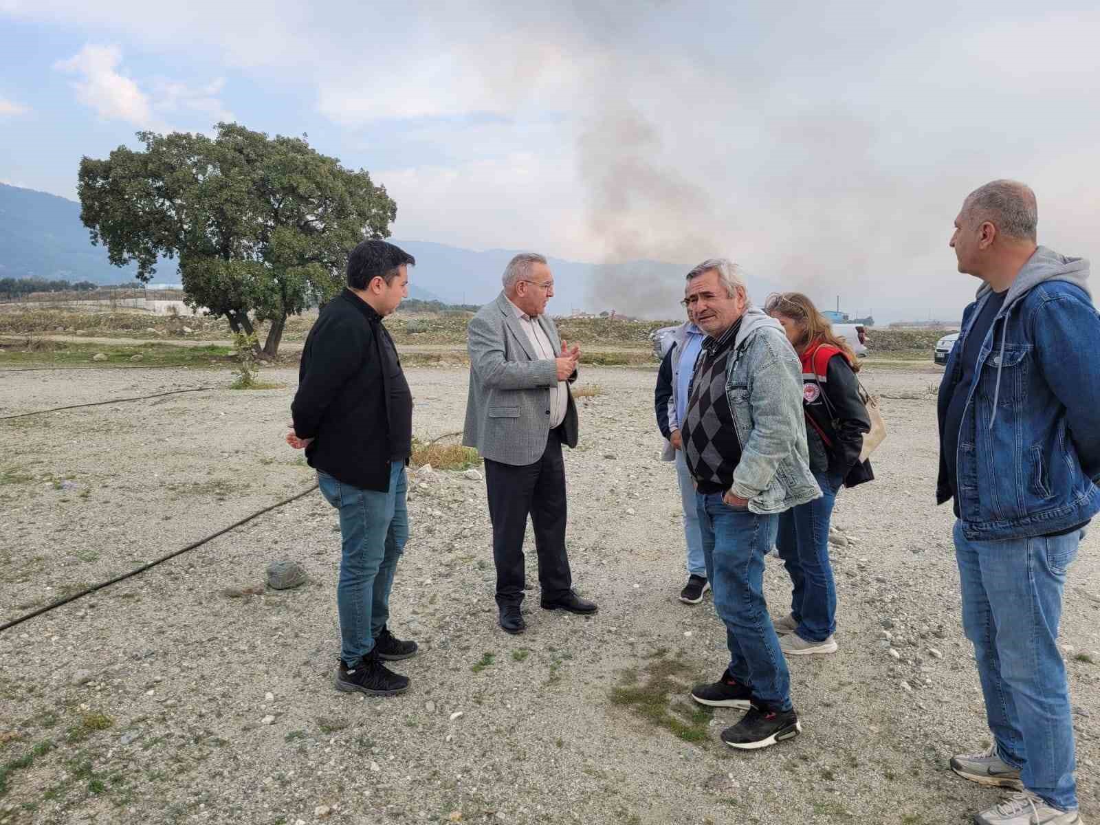 Buharkent’te incir fidanlarında gelişim gözlemi yapıldı
