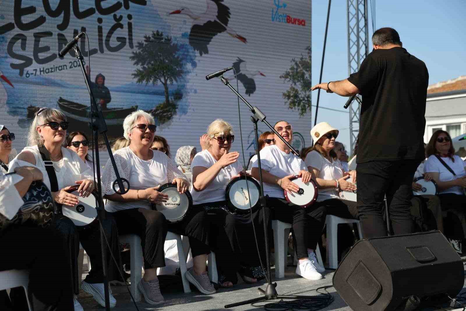 Bursa Leylek Şenliği binlerce doğaseveri bir araya getirdi
