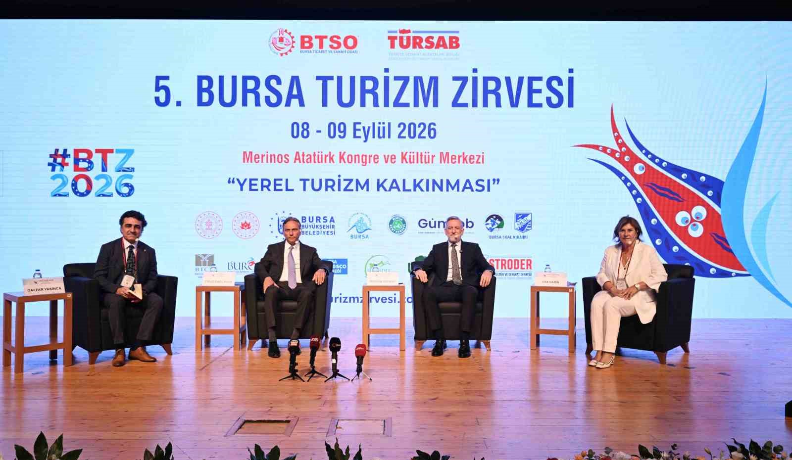 Bursa Turizm Zirvesi ’Yerel Kalkınma’ temasıyla başladı
