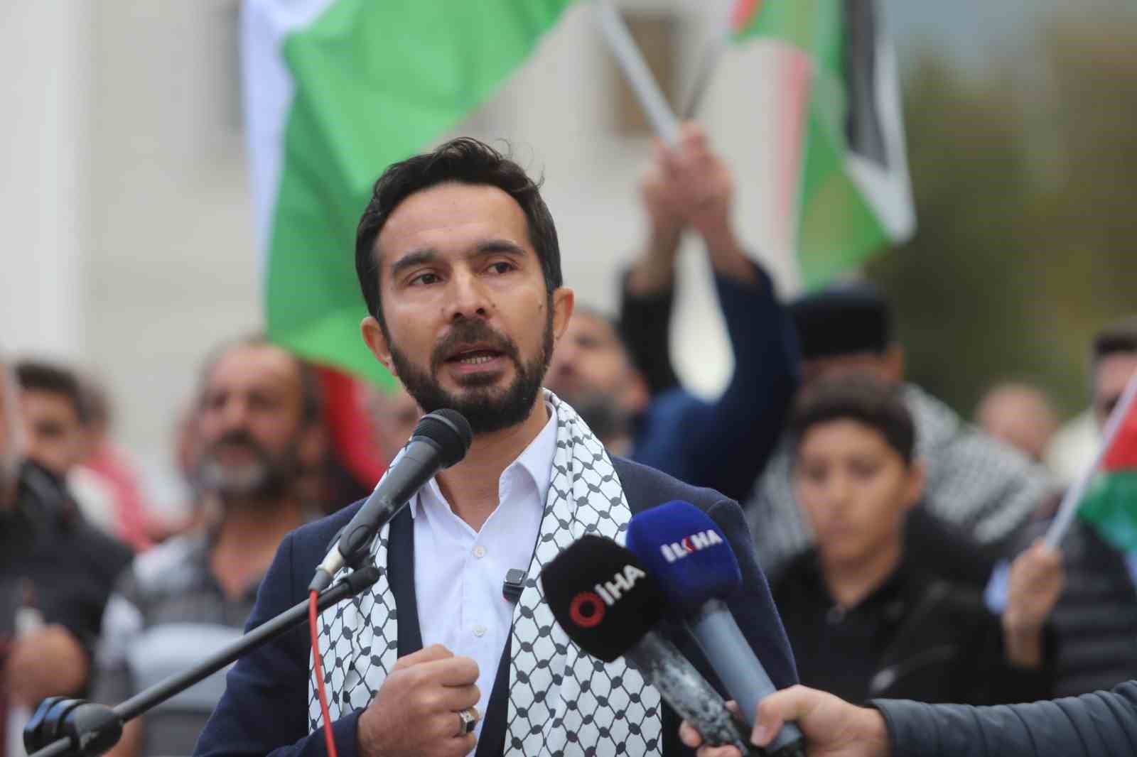 Bursa’da Filistin’e destek yürüyüşü
