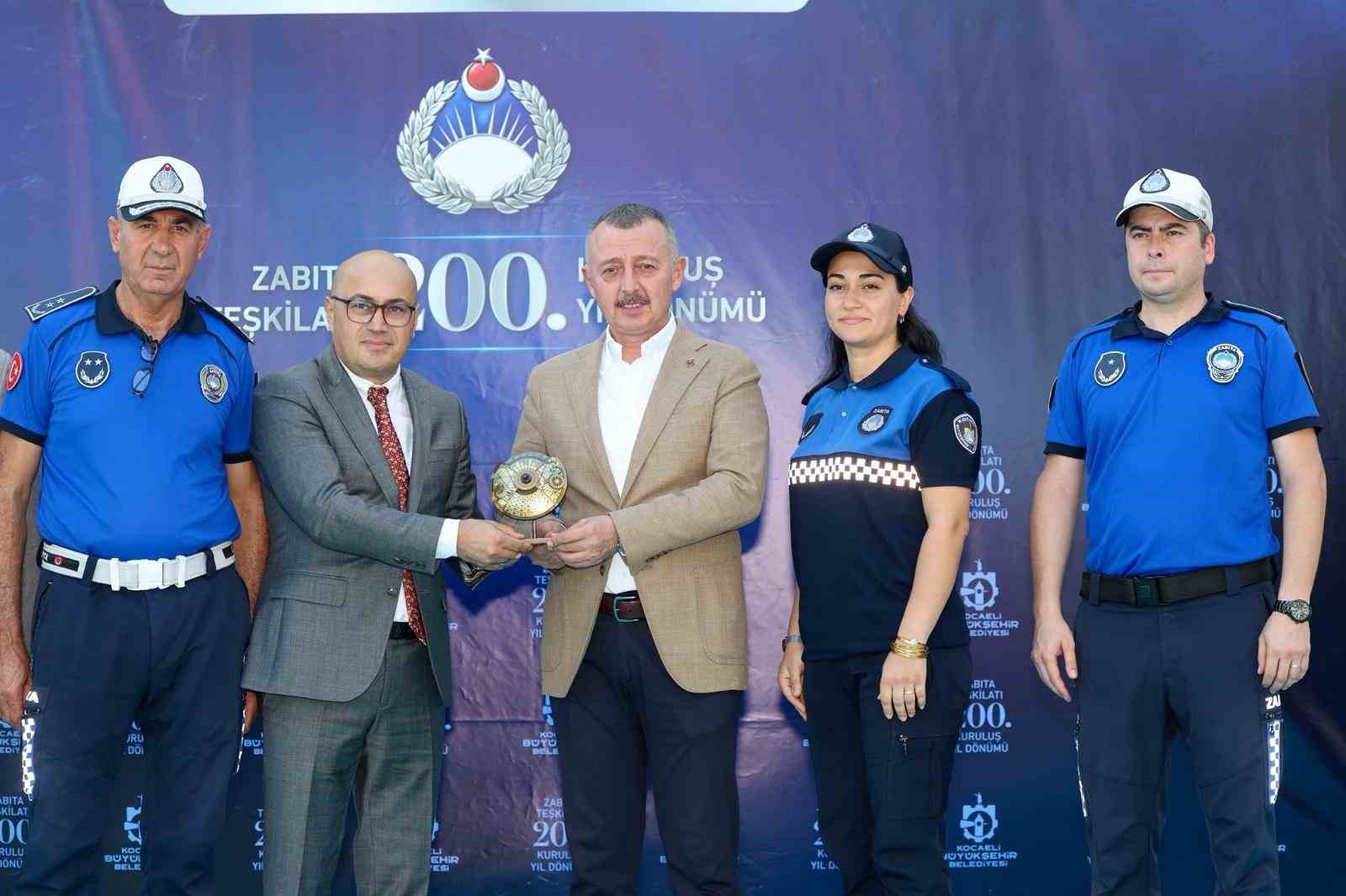 Büyükakın’dan Zabıta Teşkilatı’na 200. yıl mesajı: "Patron da efendi de millettir"
