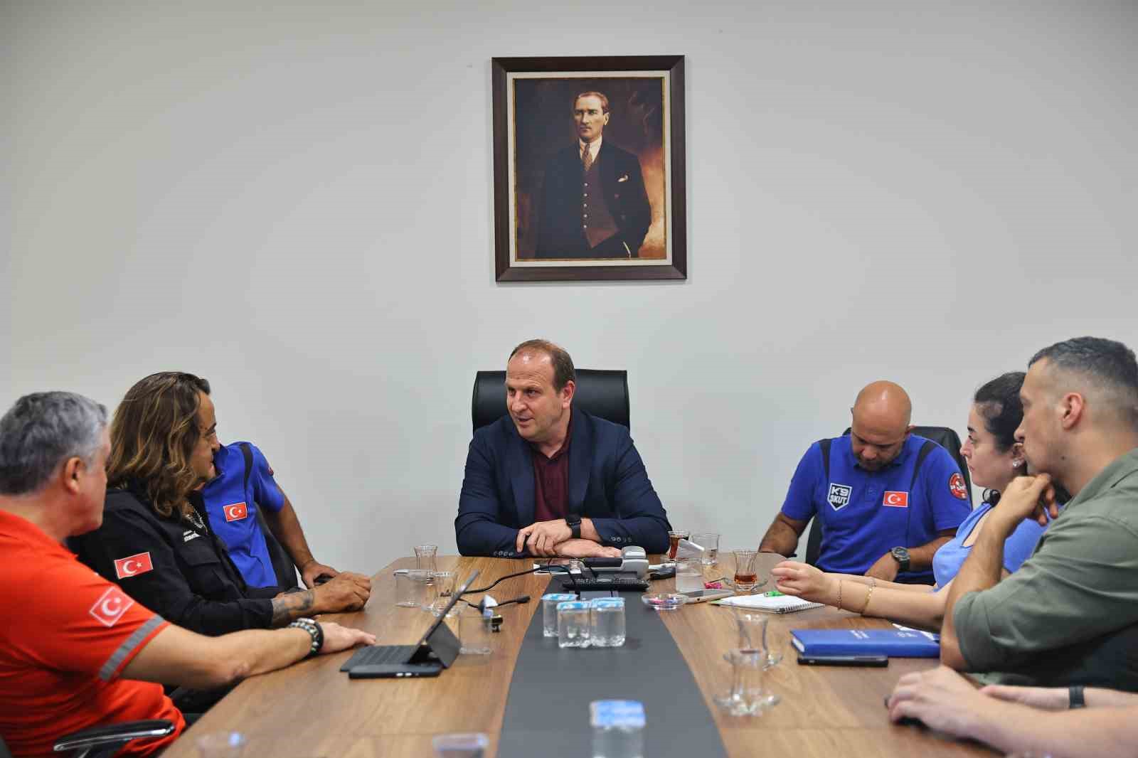 Büyükşehir’den afetlere hazırlık için SKUT ile iş birliği

