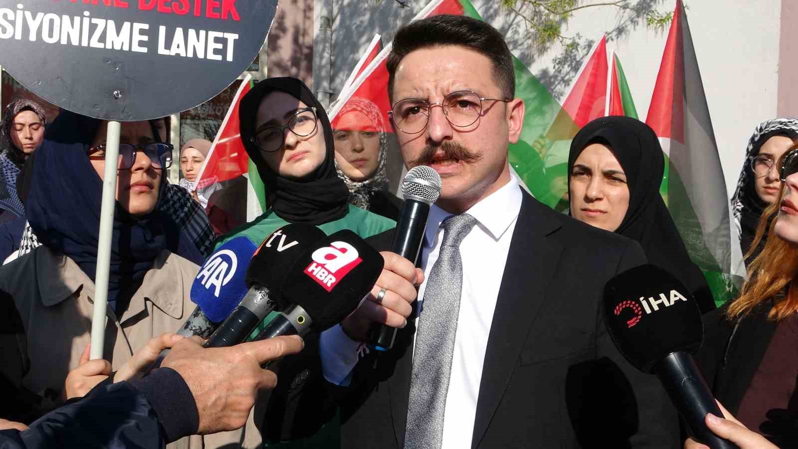 Çanakkale’den Filistin’e destek
