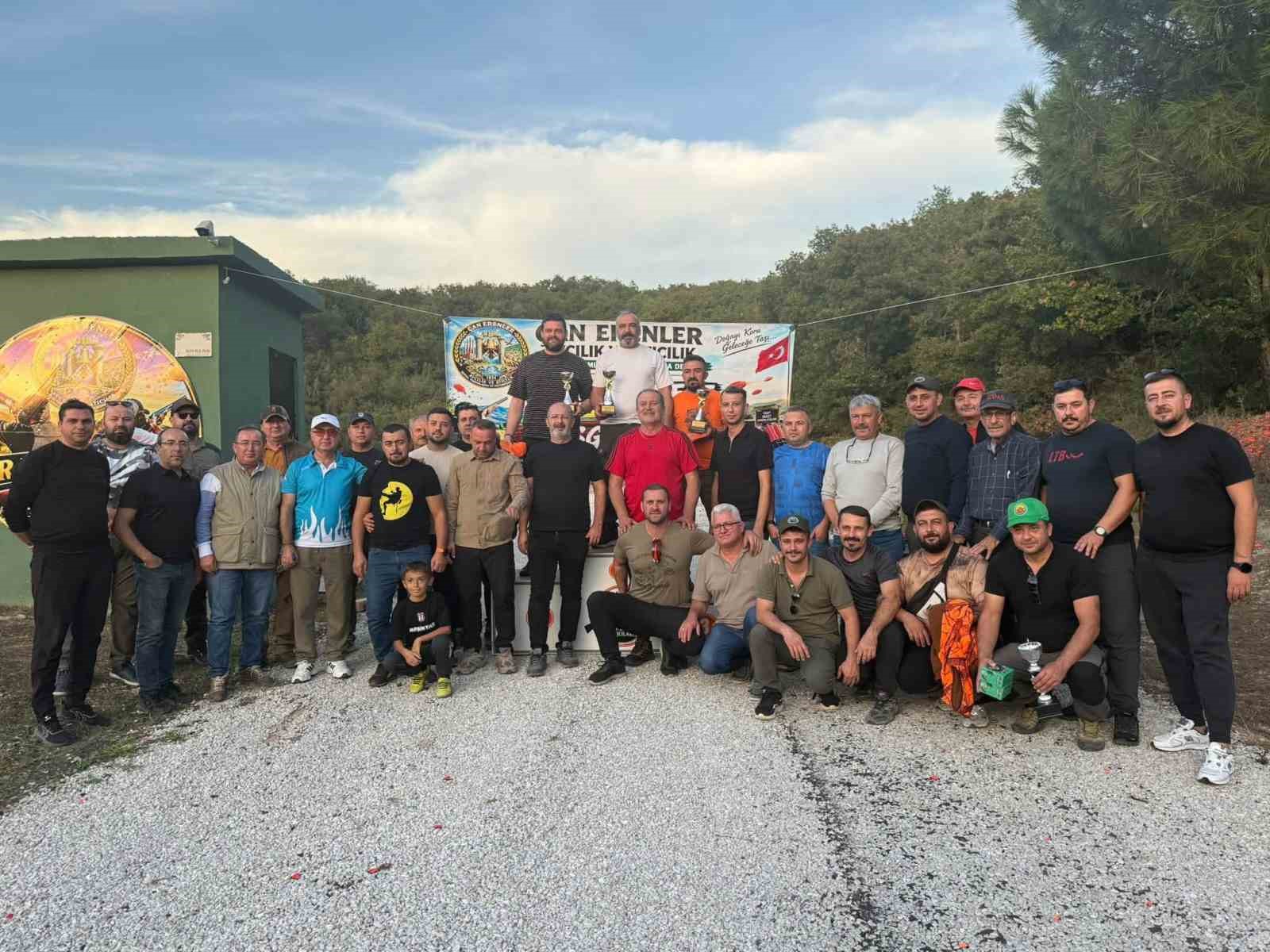 Çan’da avcılar kıyasıya yarıştı
