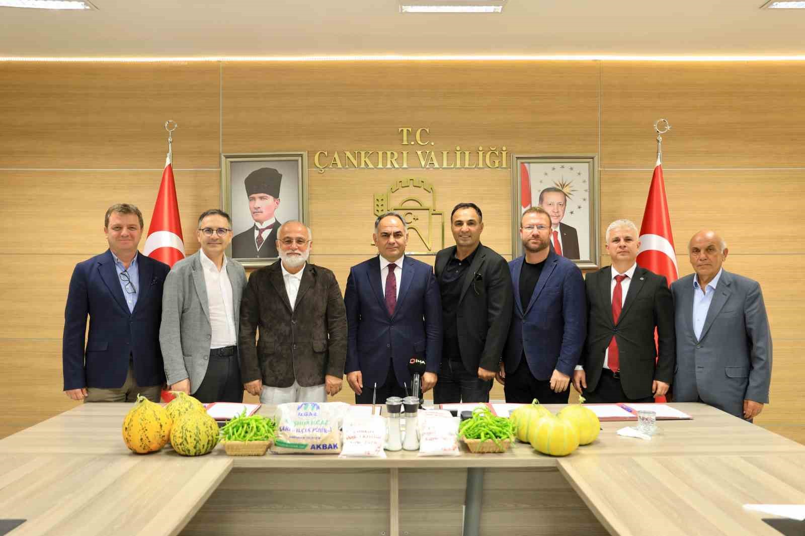 Çankırı’da imzalanan protokol çiftçinin yüzünü güldürecek
