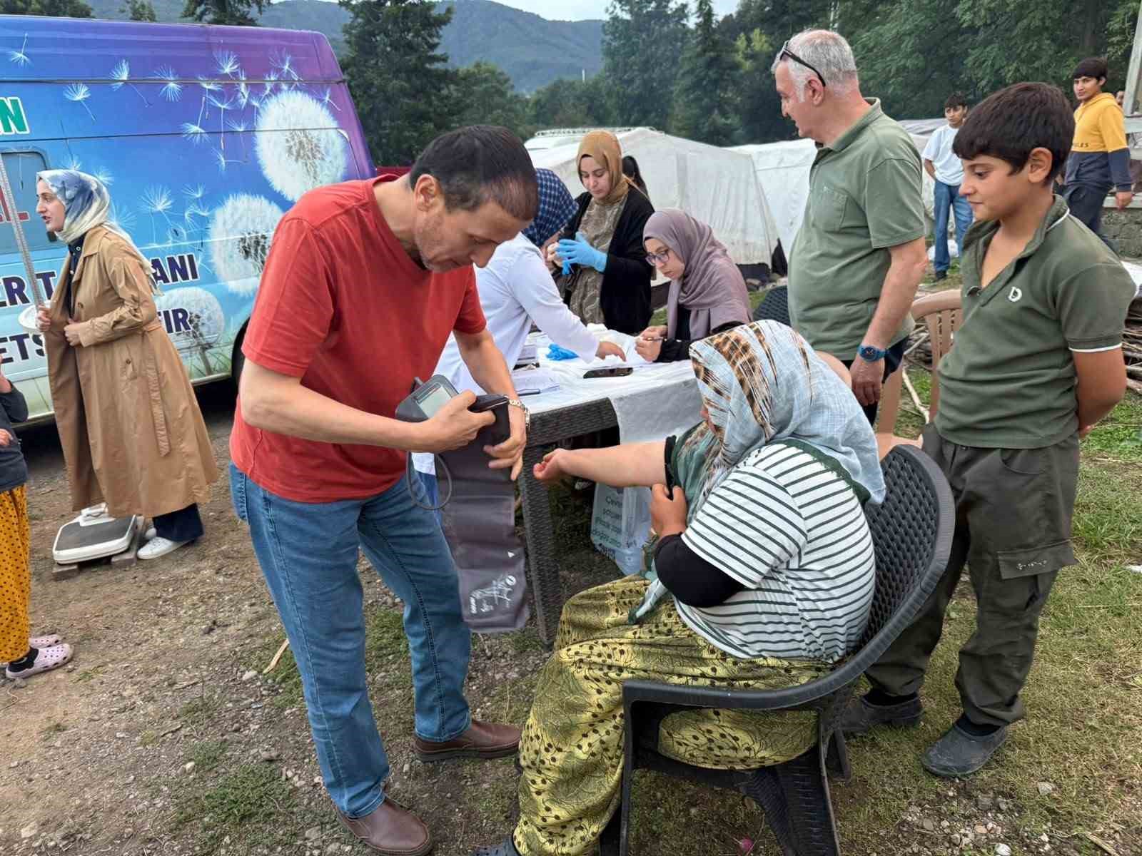 Çarşamba’da mevsimlik tarım işçilerine sağlık taraması
