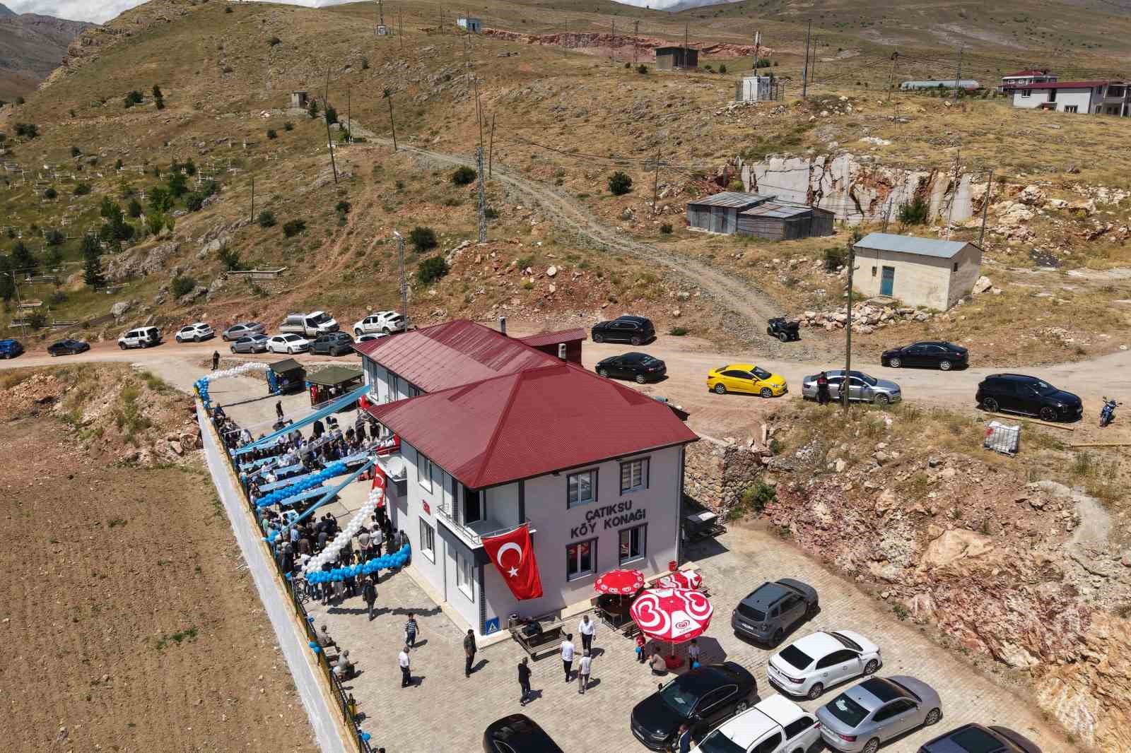 Çatıksu Köy Konağı hizmete açıldı
