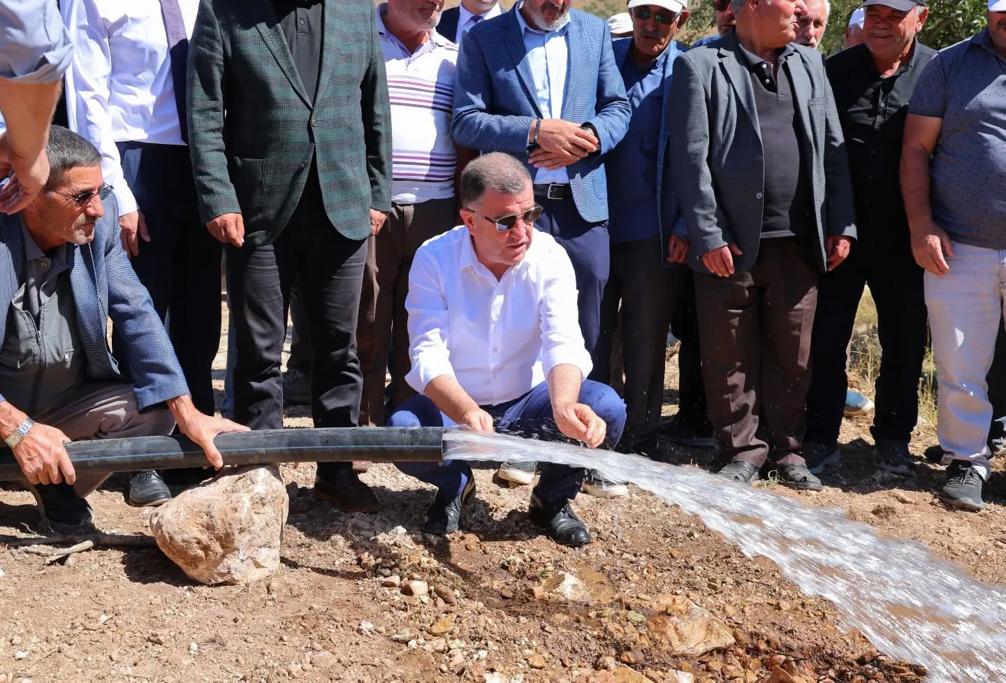 Çatıksu köyünde 4 kilometrelik içme suyu hattı tamamlandı
