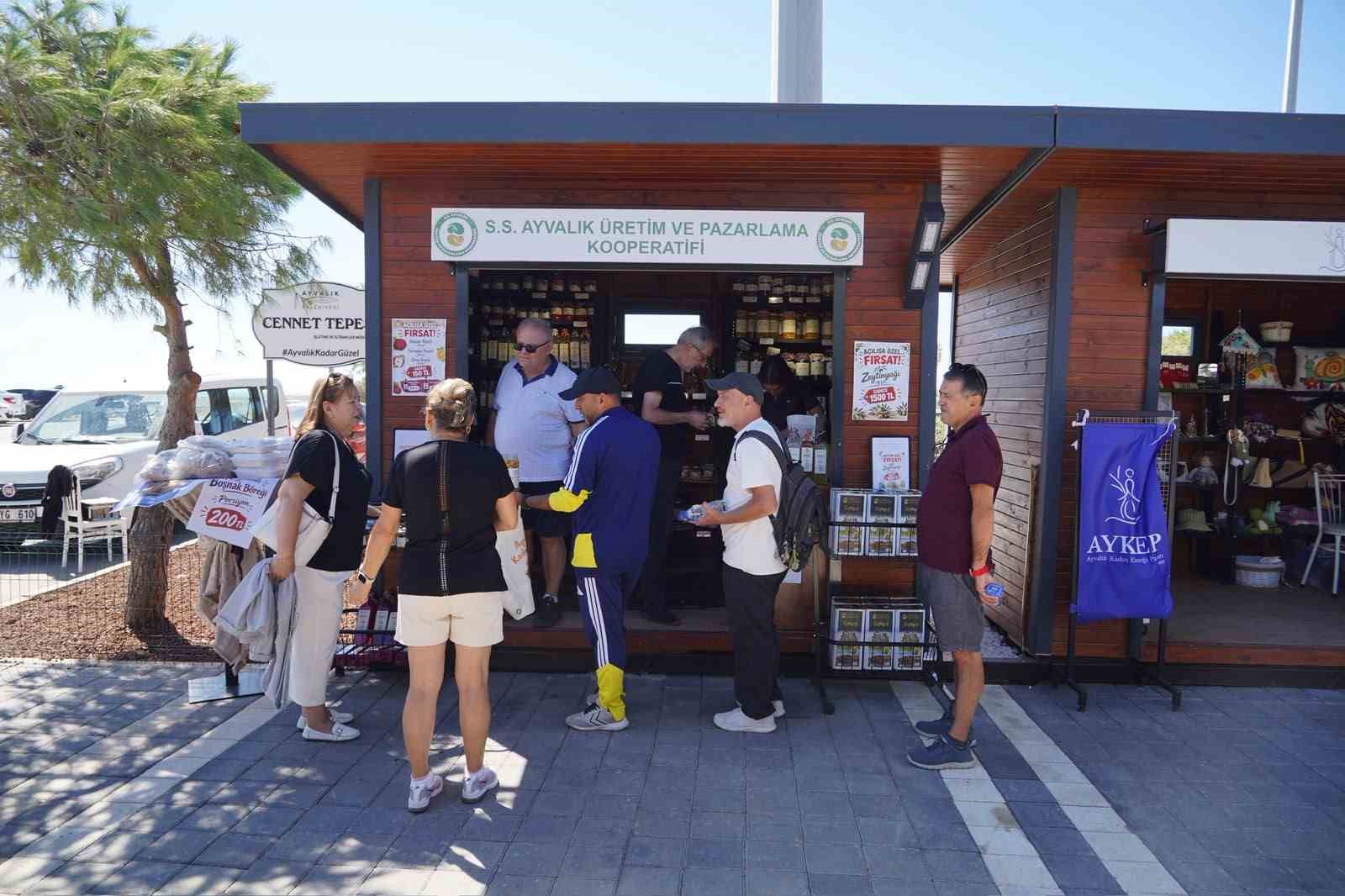 Cennet Tepesi’nde kadın emeğine yeni satış noktası
