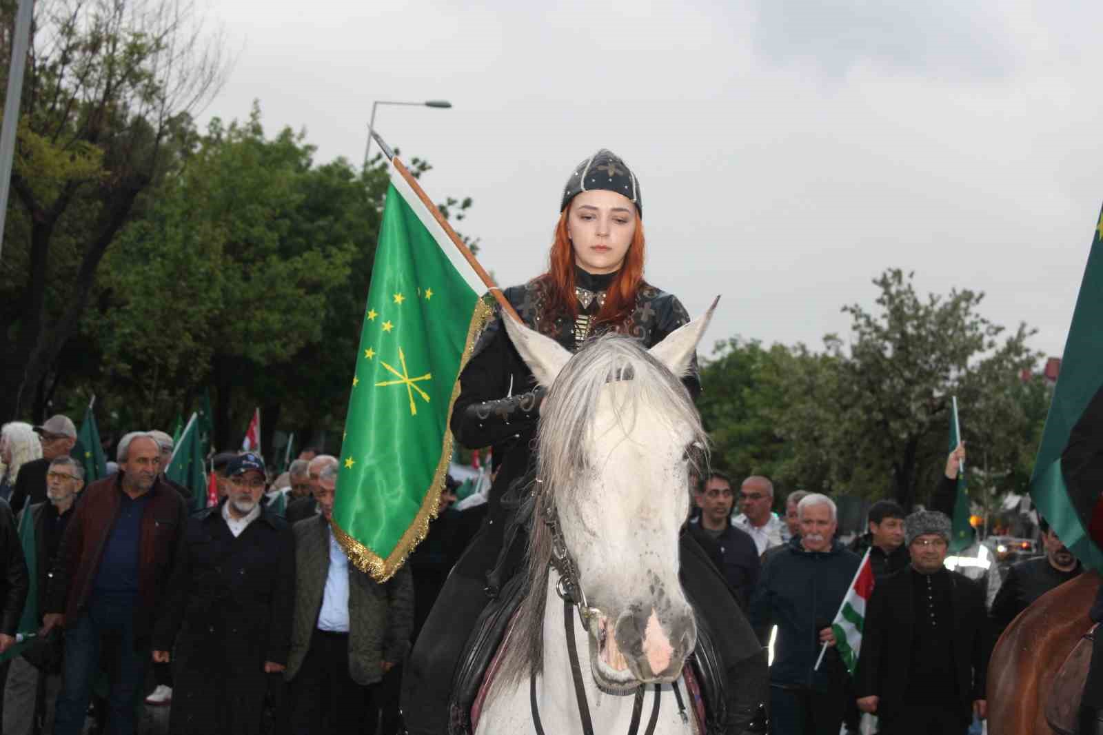 Çerkes soykırımının 162. yıldönümü anıldı
