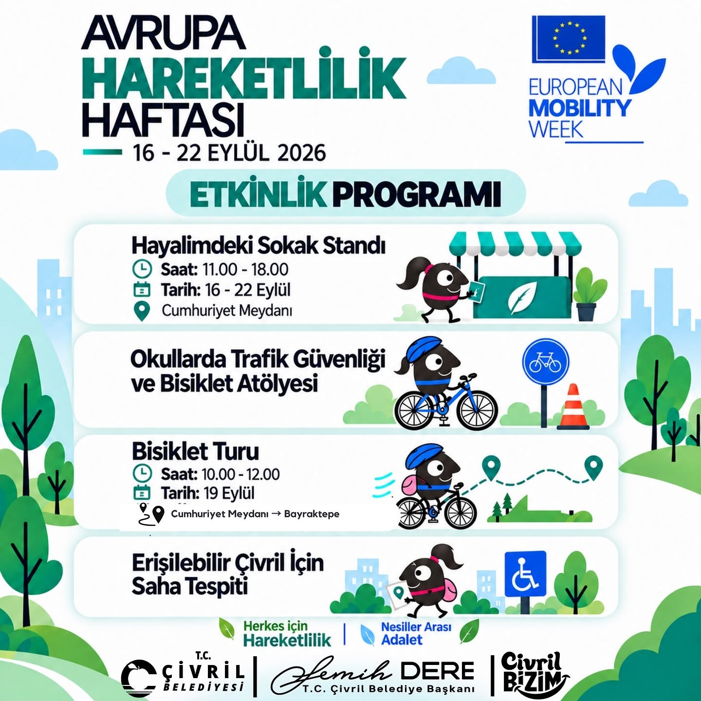 Çivril’de sağlıklı yaşam için pedal çevrilecek
