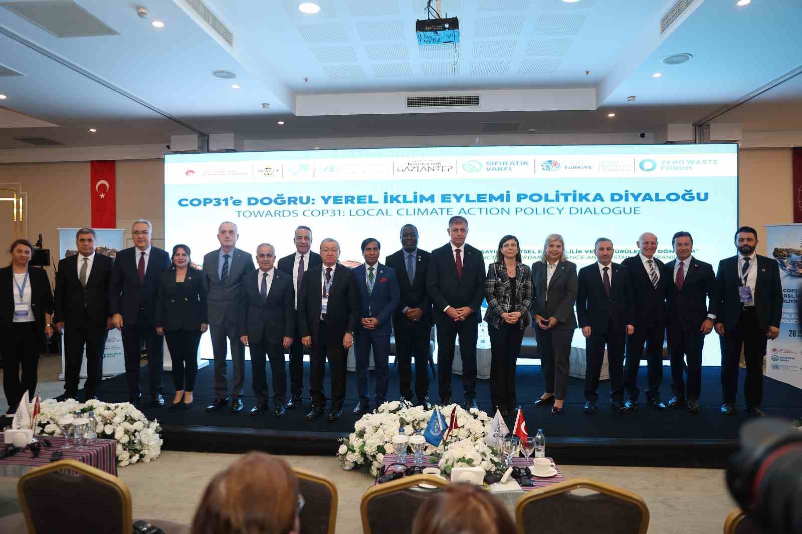 COP31’e Gaziantep’ten güçlü mesaj: İklim mücadelesinde şehirler ön safta
