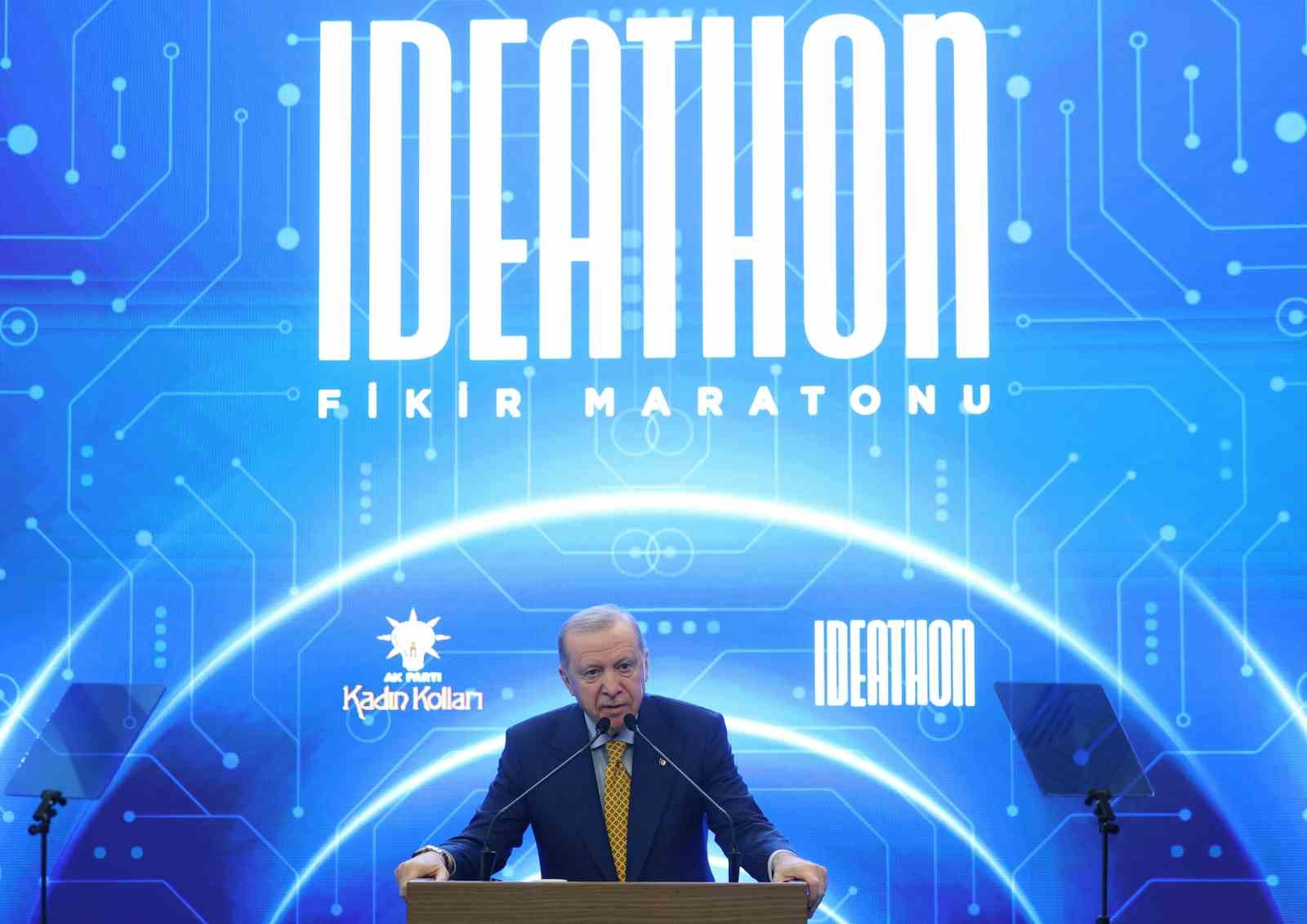 Cumhurbaşkanı Erdoğan, Bağımlılığa Karşı Aileyi Güçlendiren Politikalar konulu Ideathon Yarışması’nın final programına katıldı
