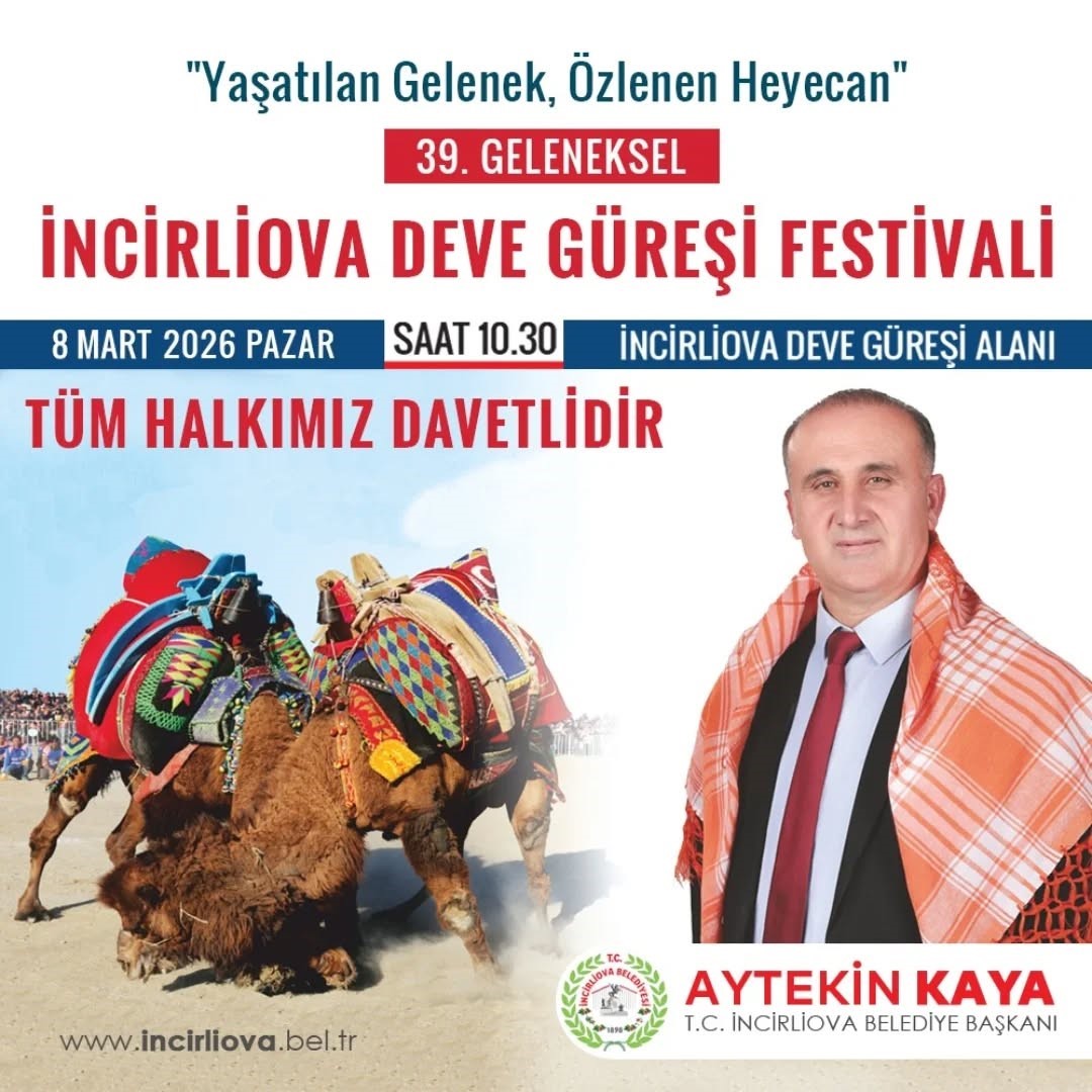 Deve Güreşi sezonu İncirliova’da başlıyor
