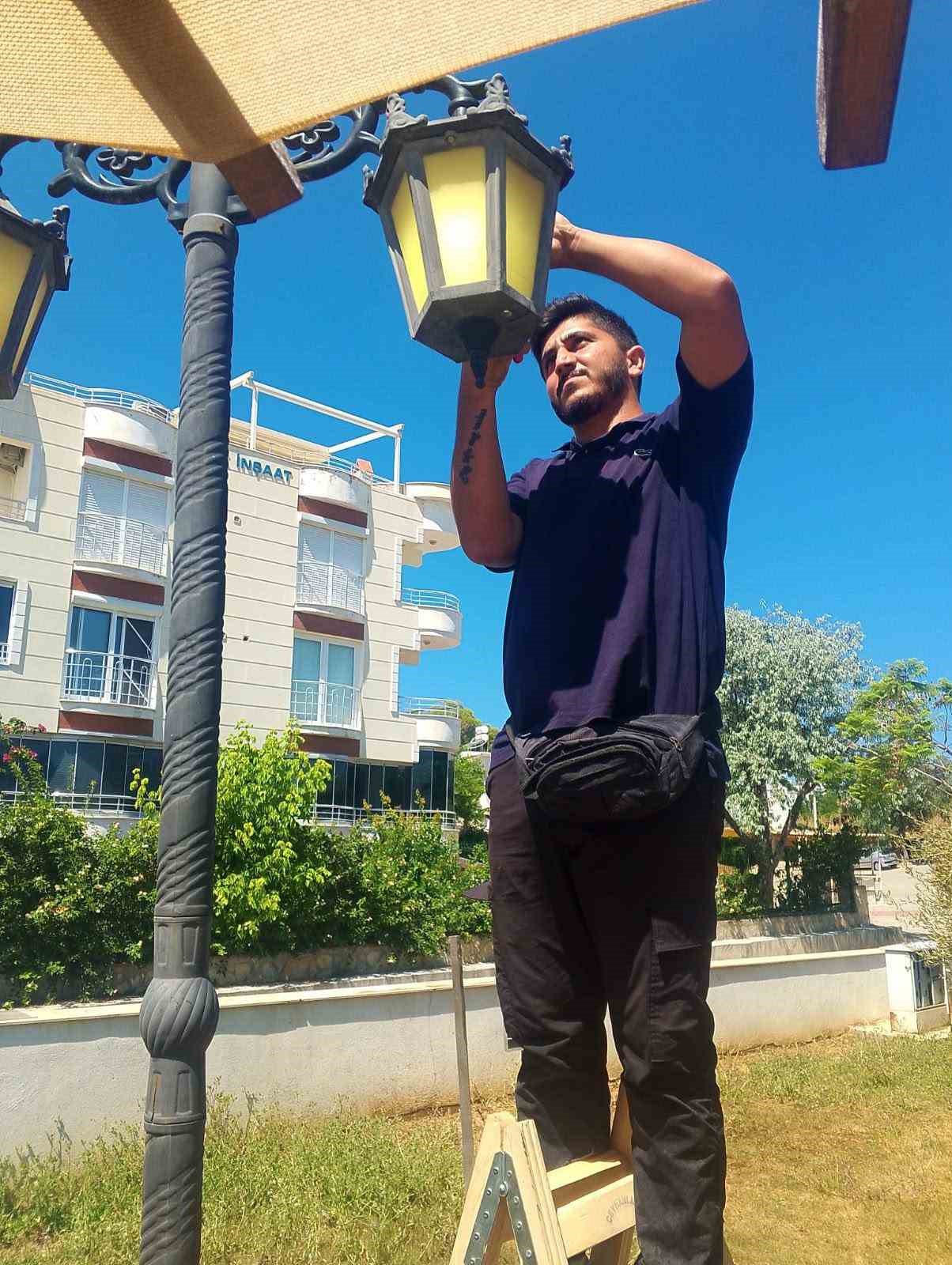 Didim Belediyesi’nden parklarda bakım ve yenileme çalışması
