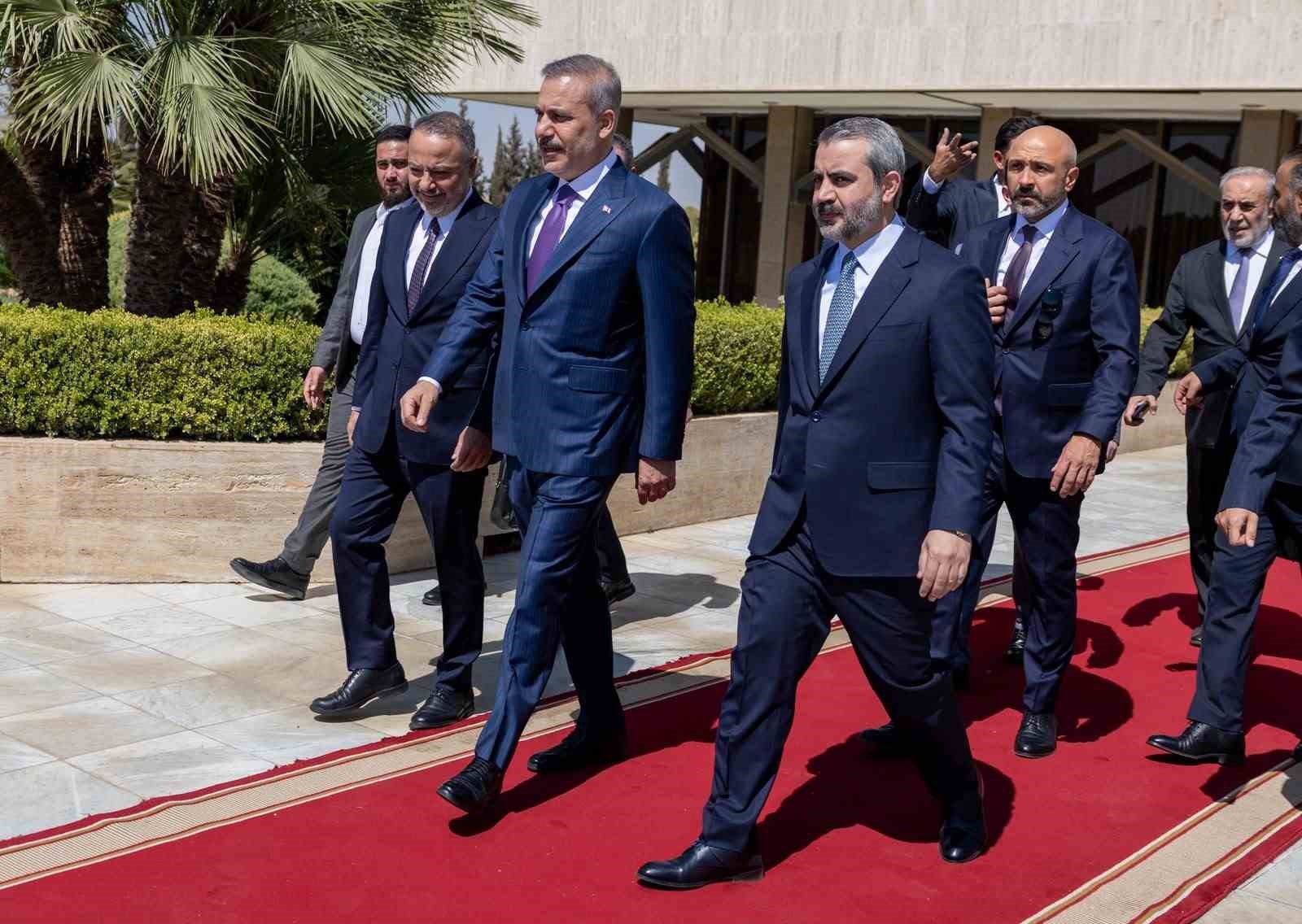 Dışişleri Bakanı Fidan Şam’da
