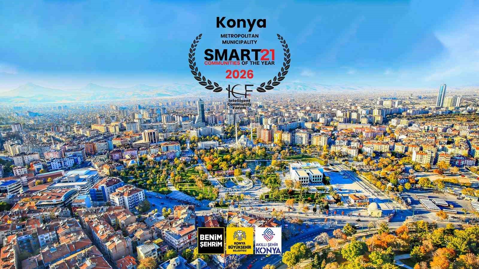Dünyanın en akıllı 21 şehrinden biri Konya oldu
