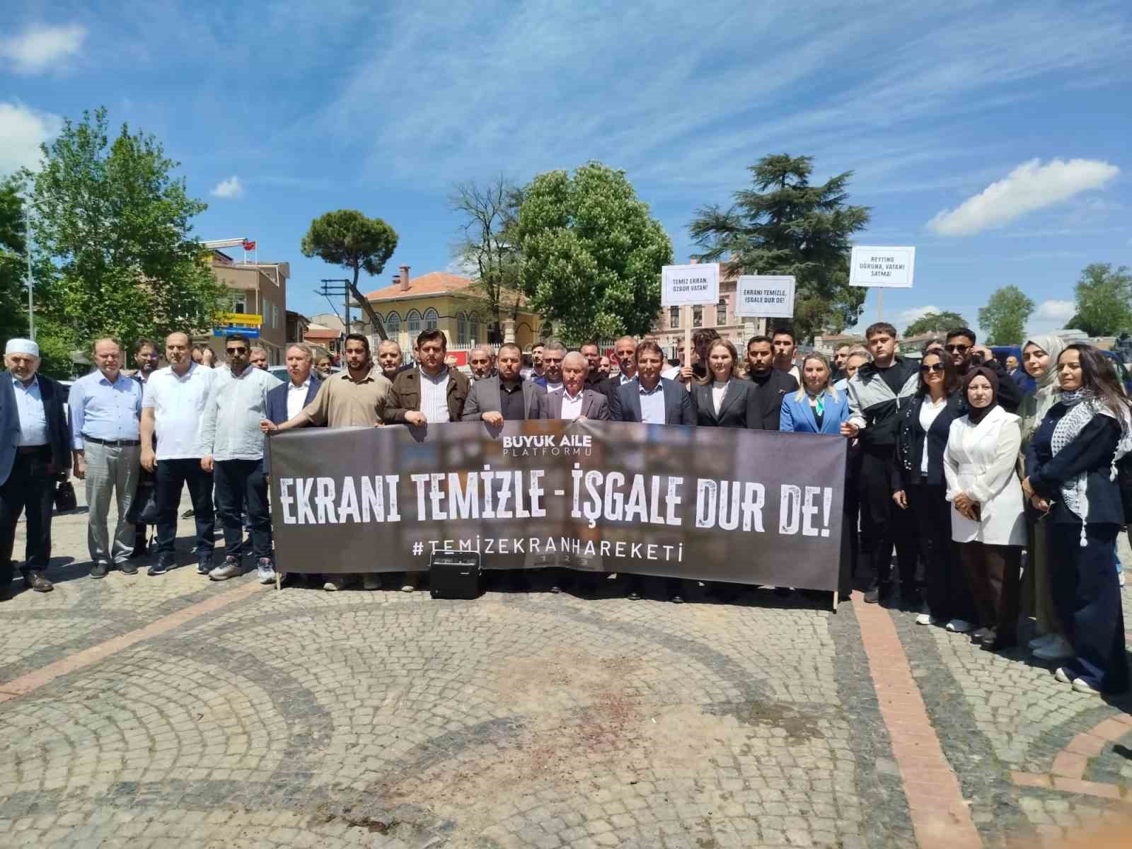 Edirne’de ’temiz ekran’ çağrısı
