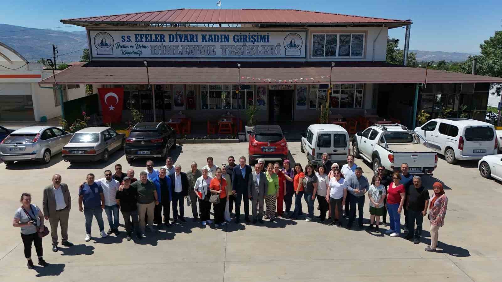 Efeler Diyarı Kadın Kooperatifi, Ege Basınına ev sahipliği yaptı
