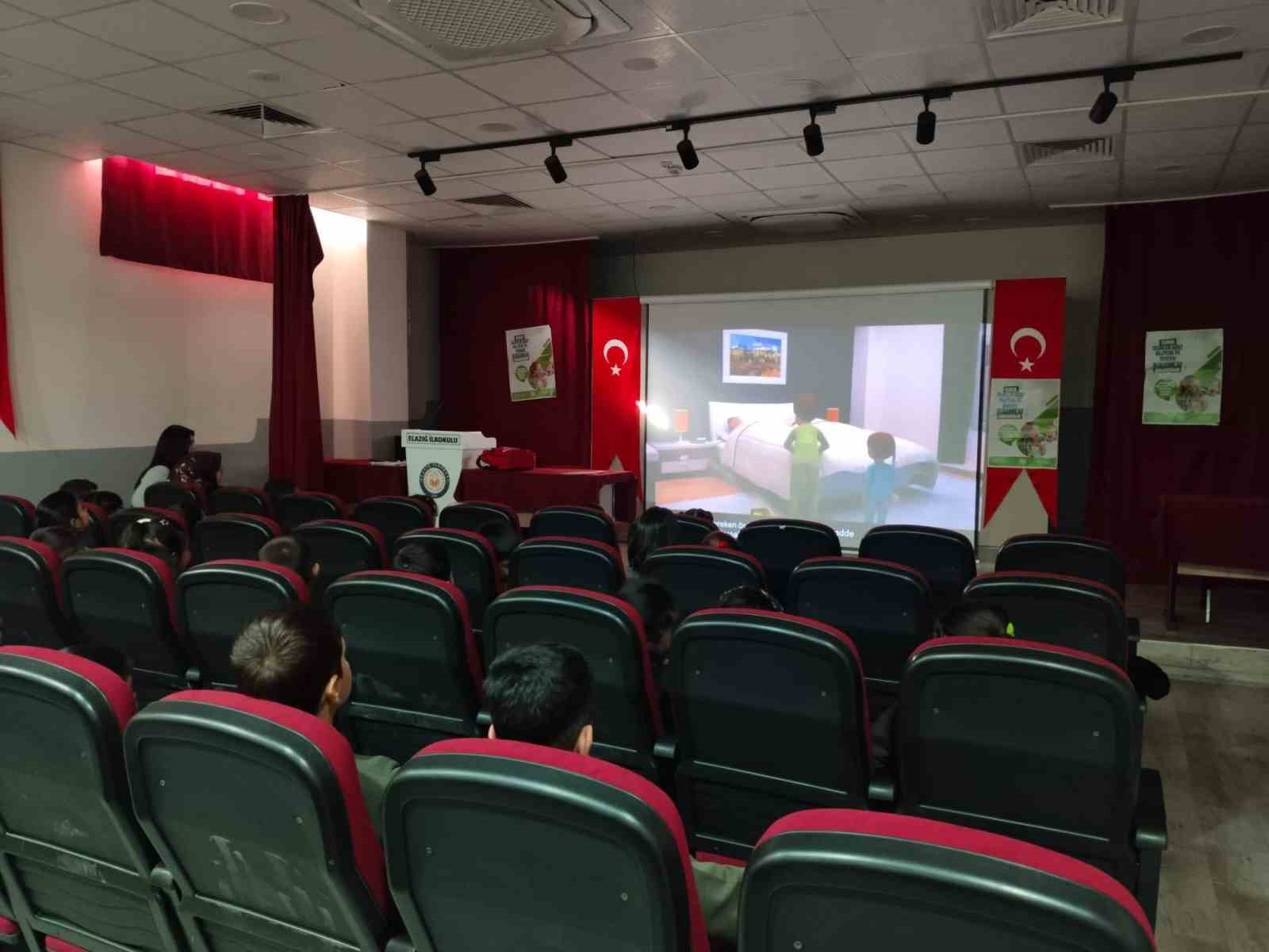 Elazığ’da öğrencilere afet farkındalık eğitimi
