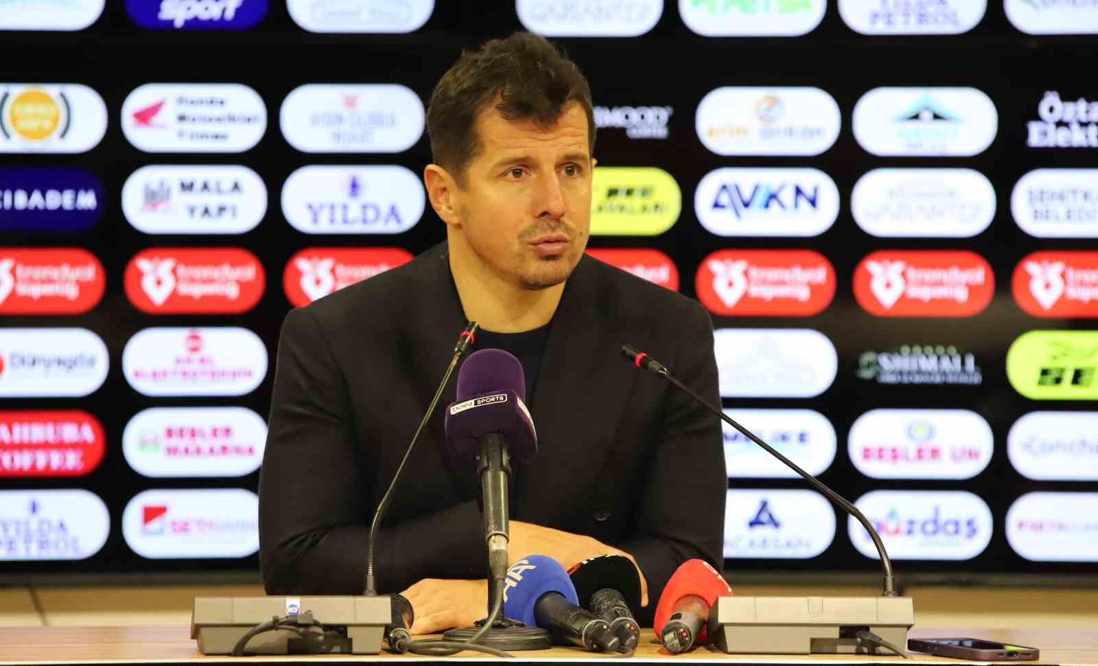 Emre Belözoğlu: "Bugün oynadığımız futbola çok fazla söylenecek bir şey yok"
