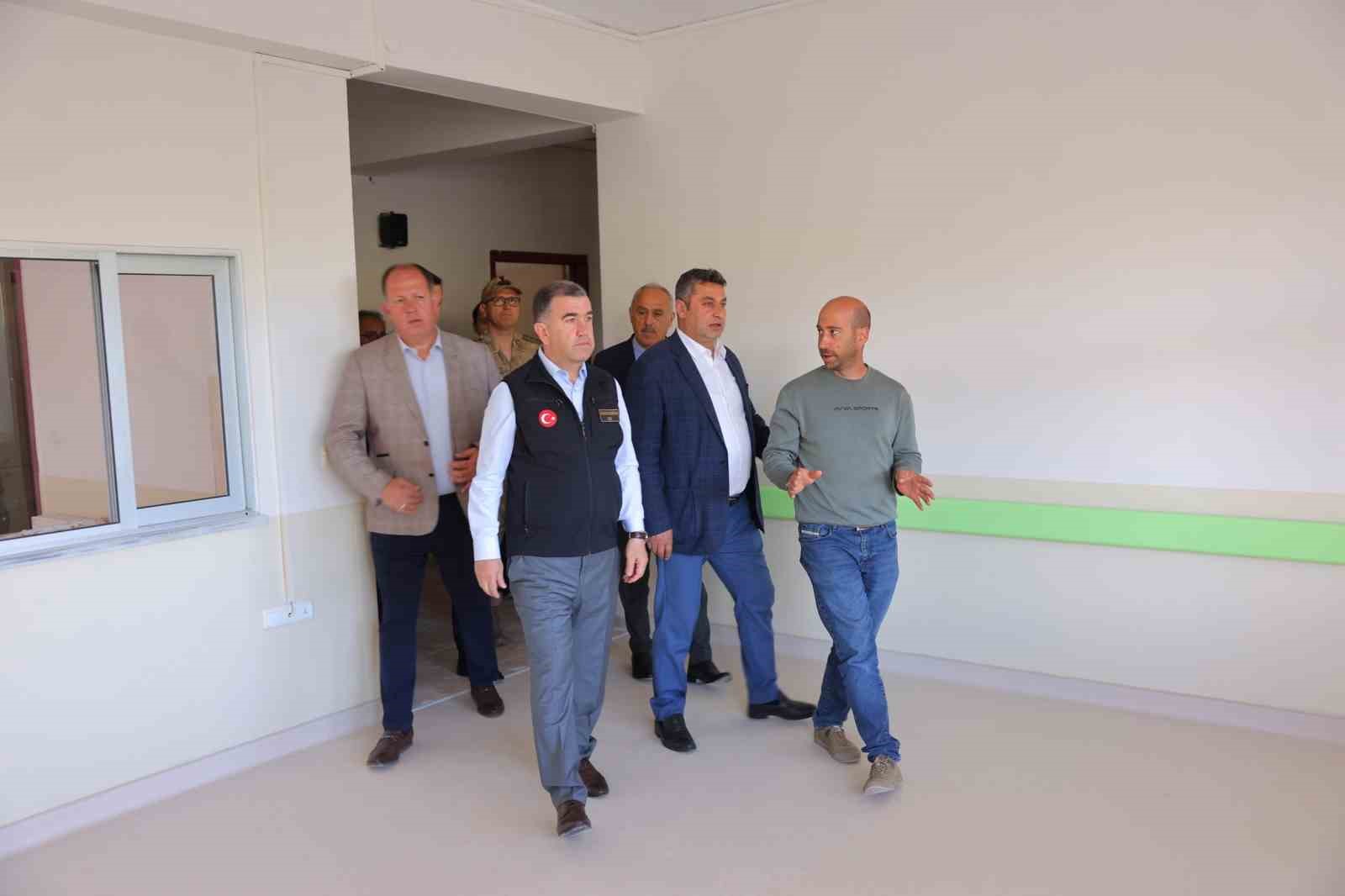 Engelsiz Yaşam Merkezinde tadilat sonrası inceleme yapıldı
