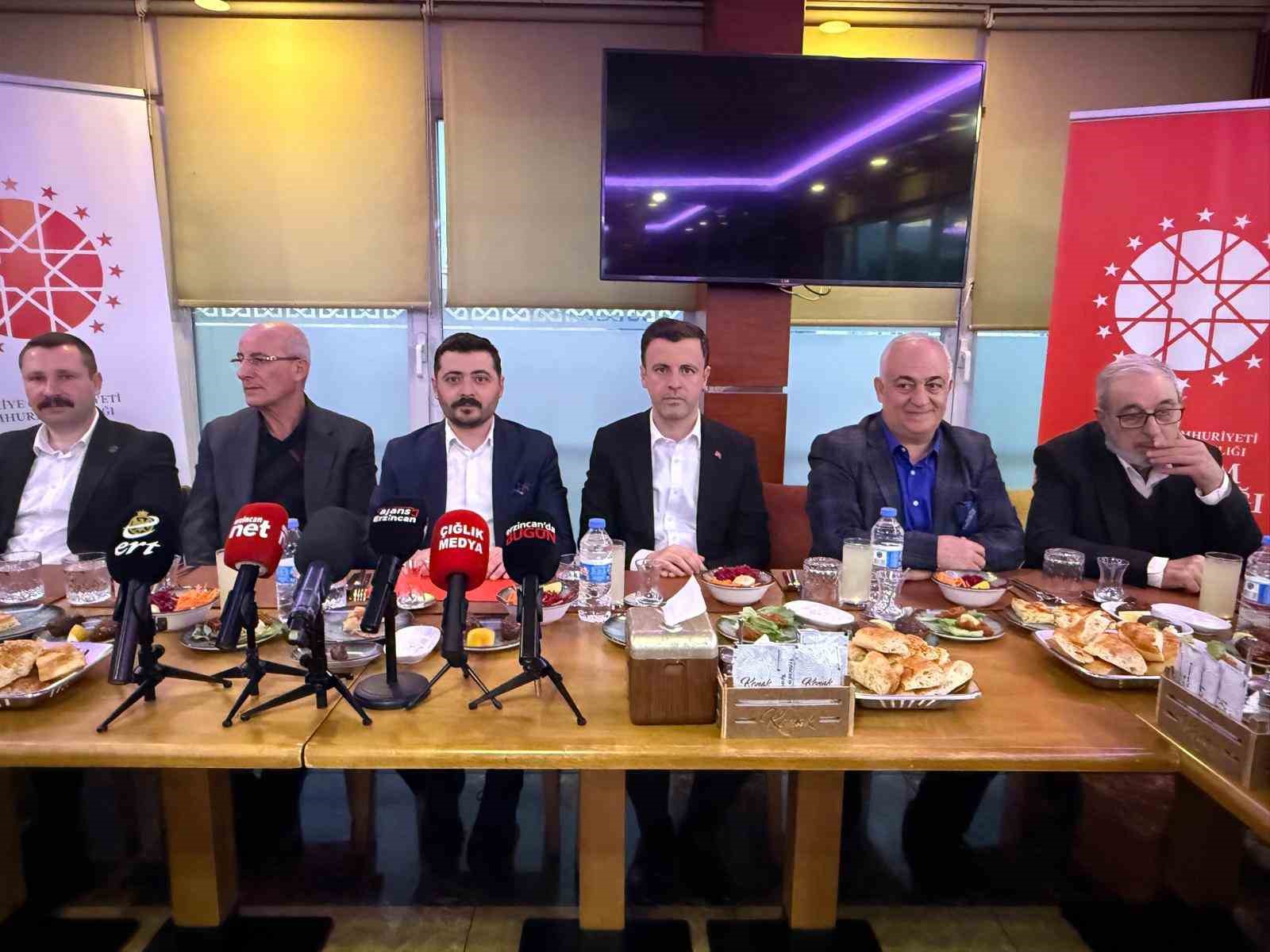 Erzincan basını İletişim Başkanlığı’nın iftar programında buluştu
