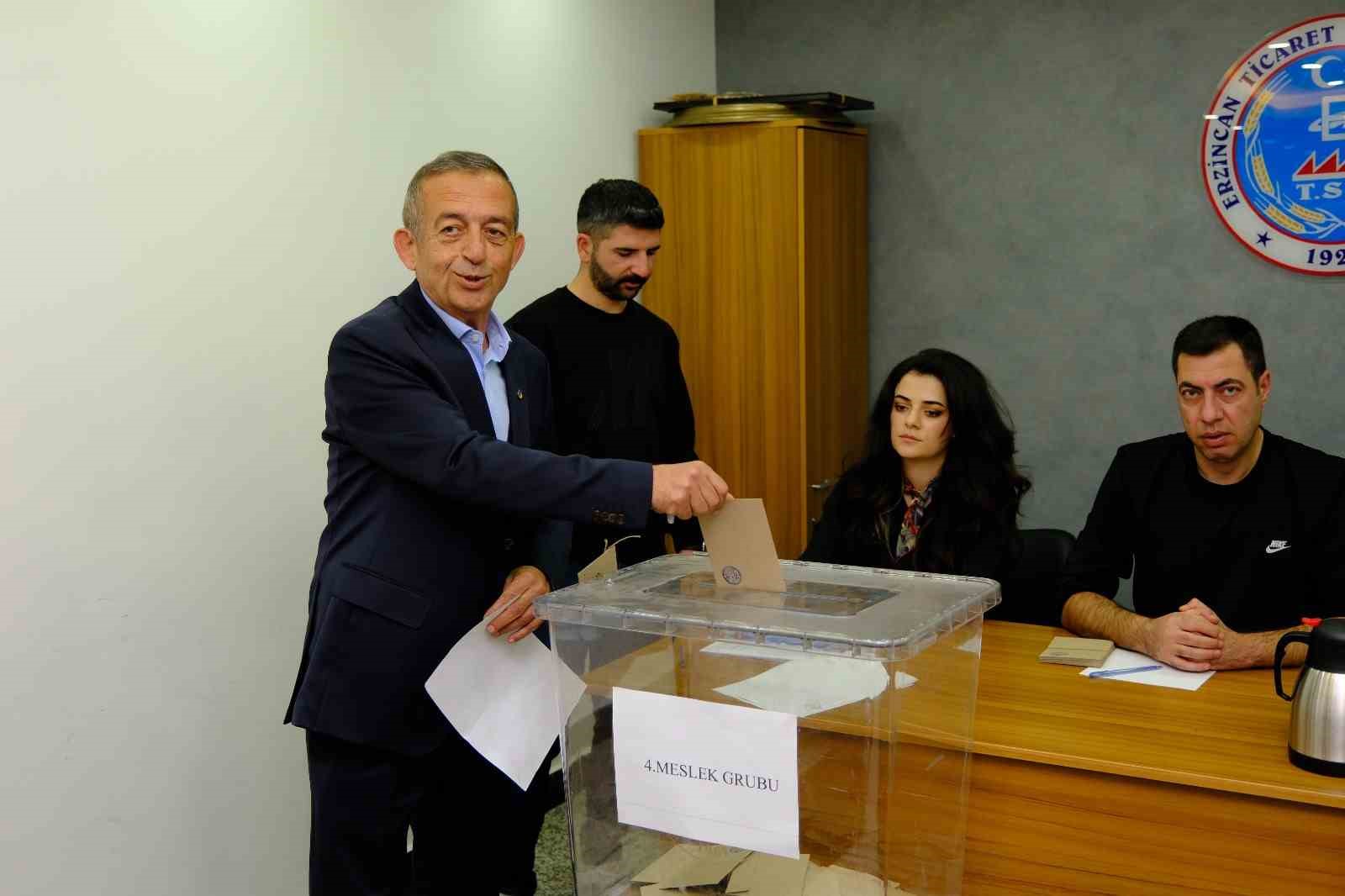 Erzincan TSO’da seçimin galibi Ahmet Tanoğlu
