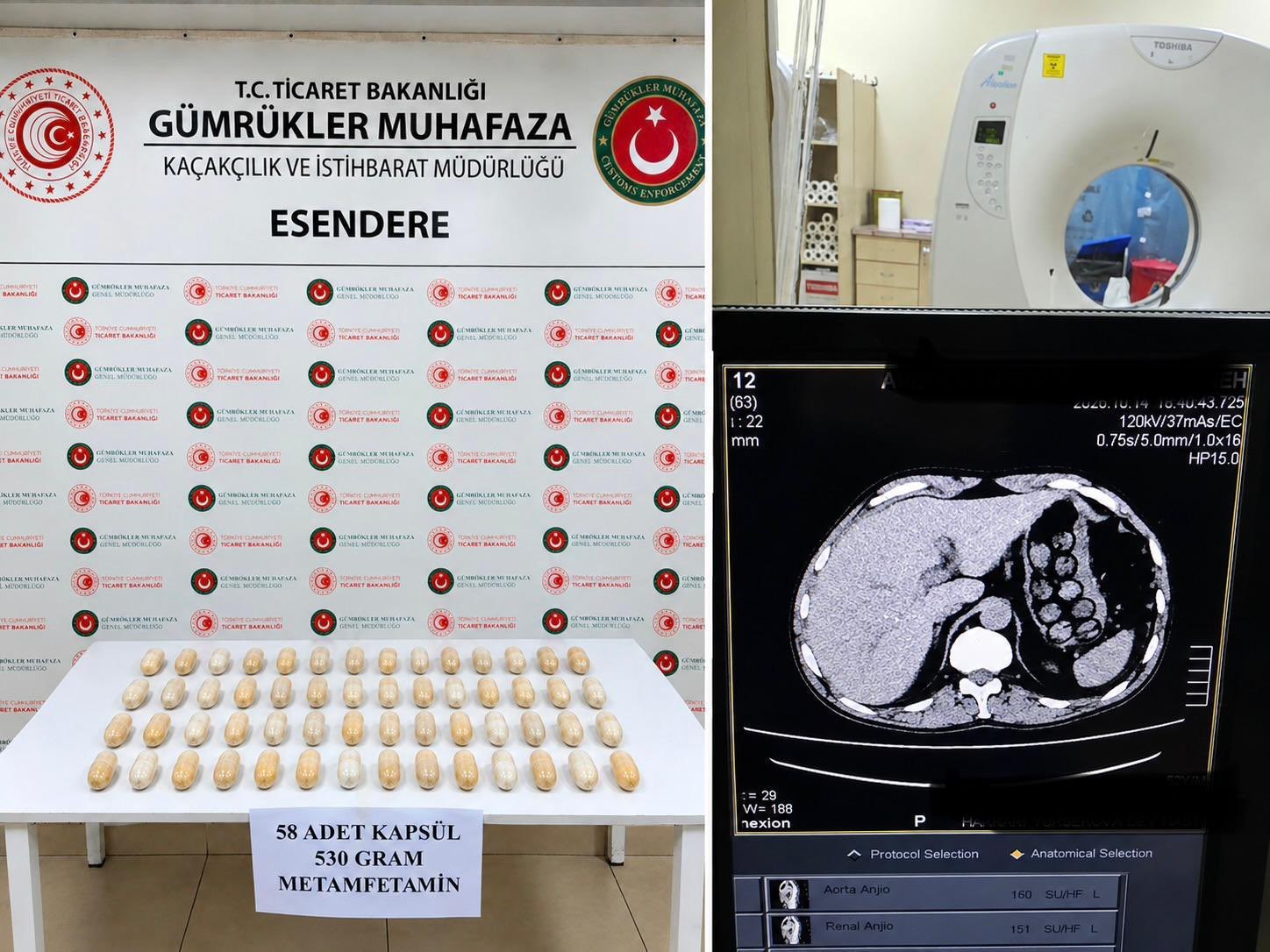 Esendere’de 1 kilo metamfetamin ele geçirildi
