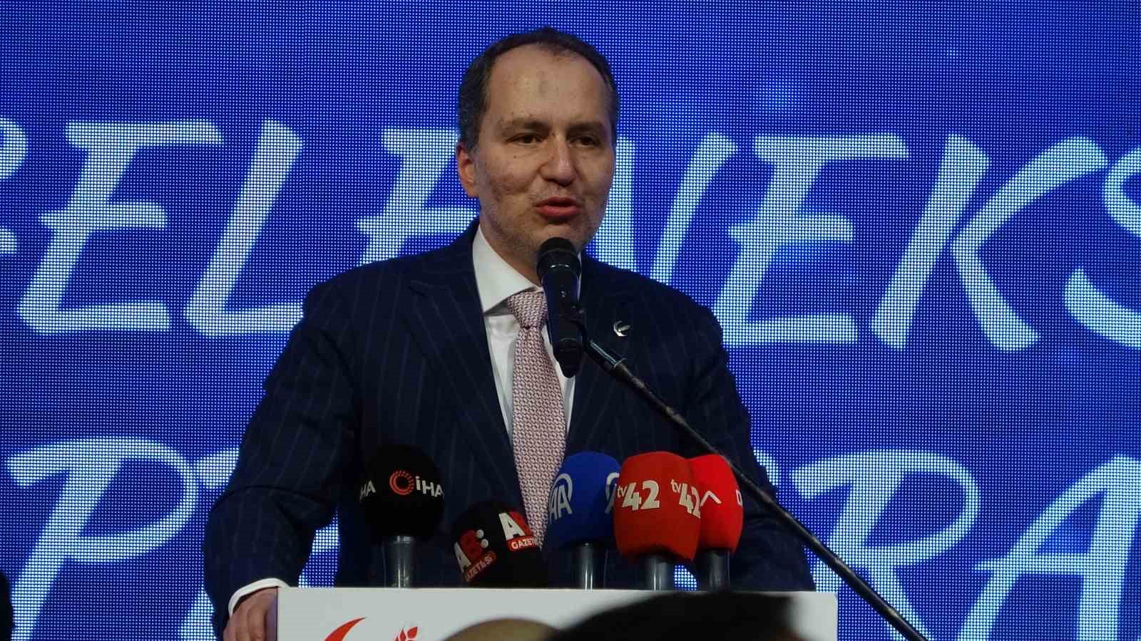 Fatih Erbakan: "Türkiye’nin güçlü olması lazım"
