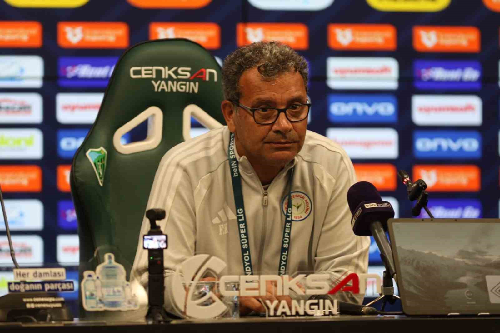 Fevzi Korkmaz: "Bizim için fırsat maçıydı"
