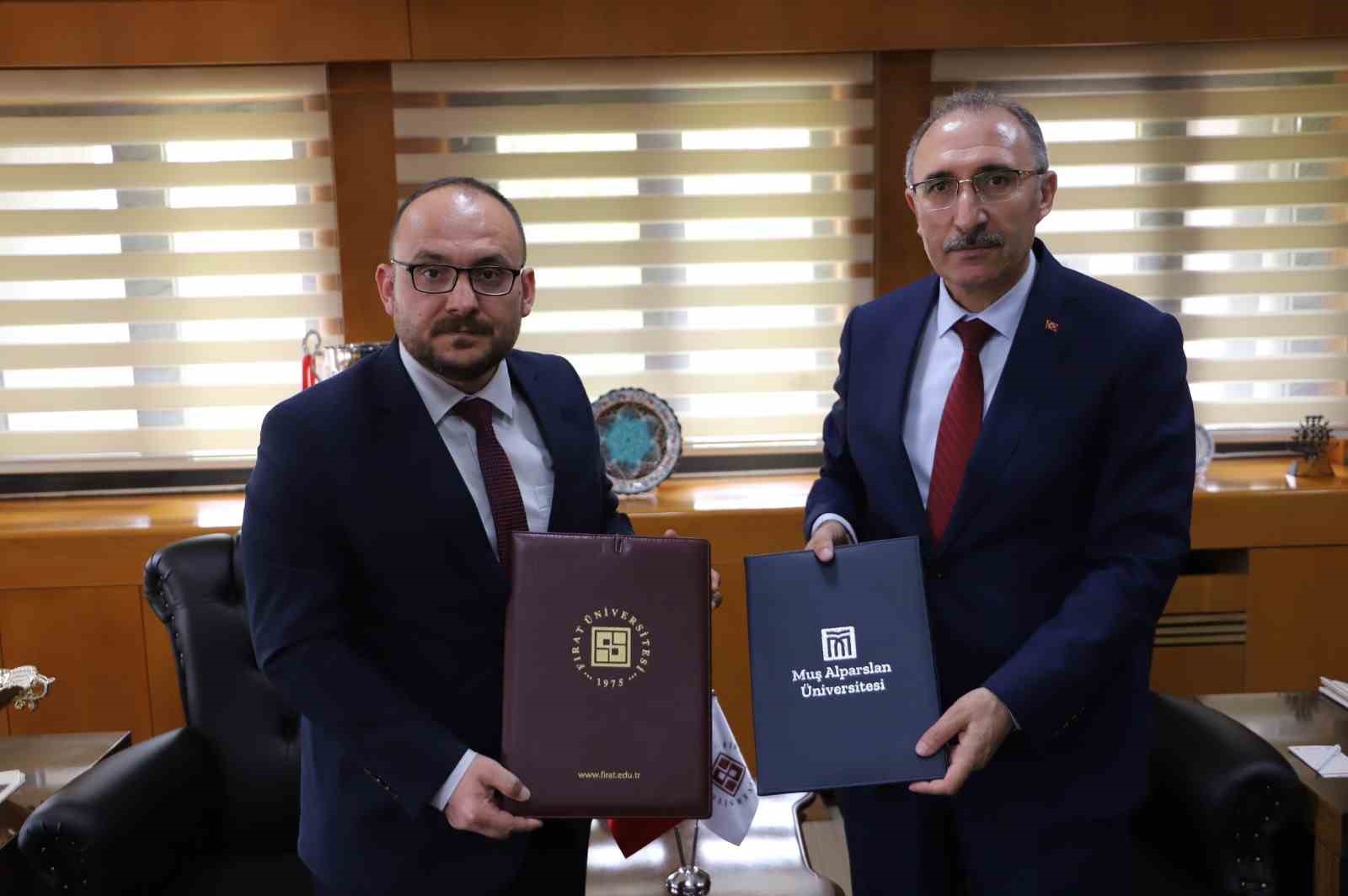 Fırat Üniversitesi ile Muş Alparslan Üniversitesi arasında protokol
