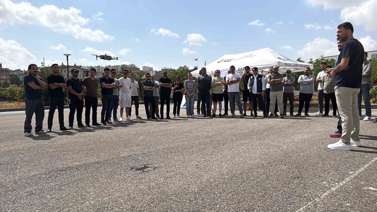 Gaziantep’te dron destekli habercilik eğitim programı yapıldı
