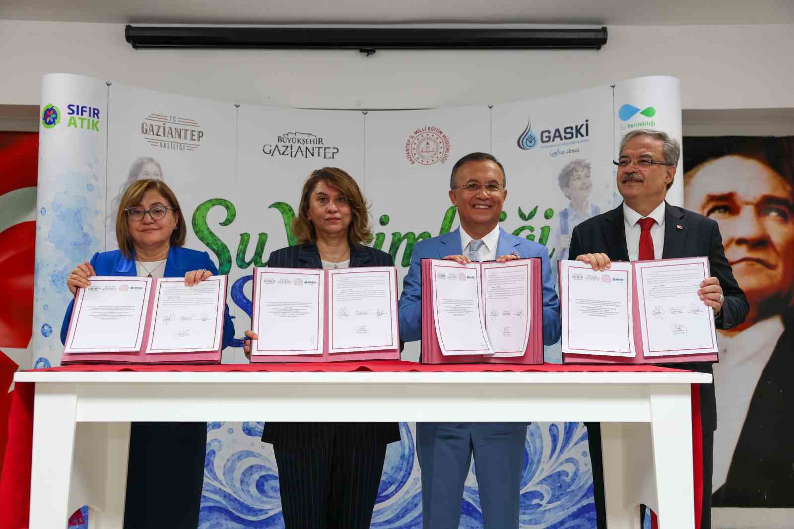 Gaziantep’te "Su Verimliliği Seferberliği" protokolü imzalandı
