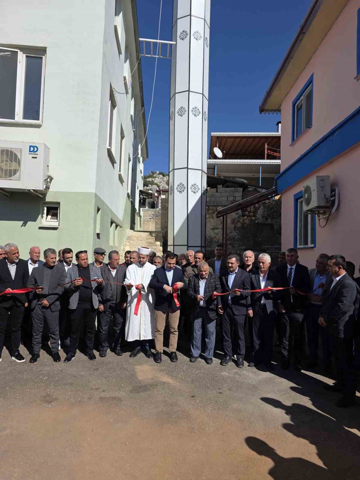 Gedikli Köyü’nde kadın taziye evi hizmete açıldı
