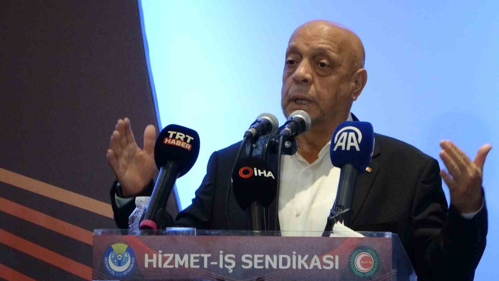 HAK-İş ve Hizmet-İş Genel Başkanı Mahmut Arslan: "Asgari Ücret Tespit Komisyonu’nun yapısı demokratik hale dönüştürülmelidir"
