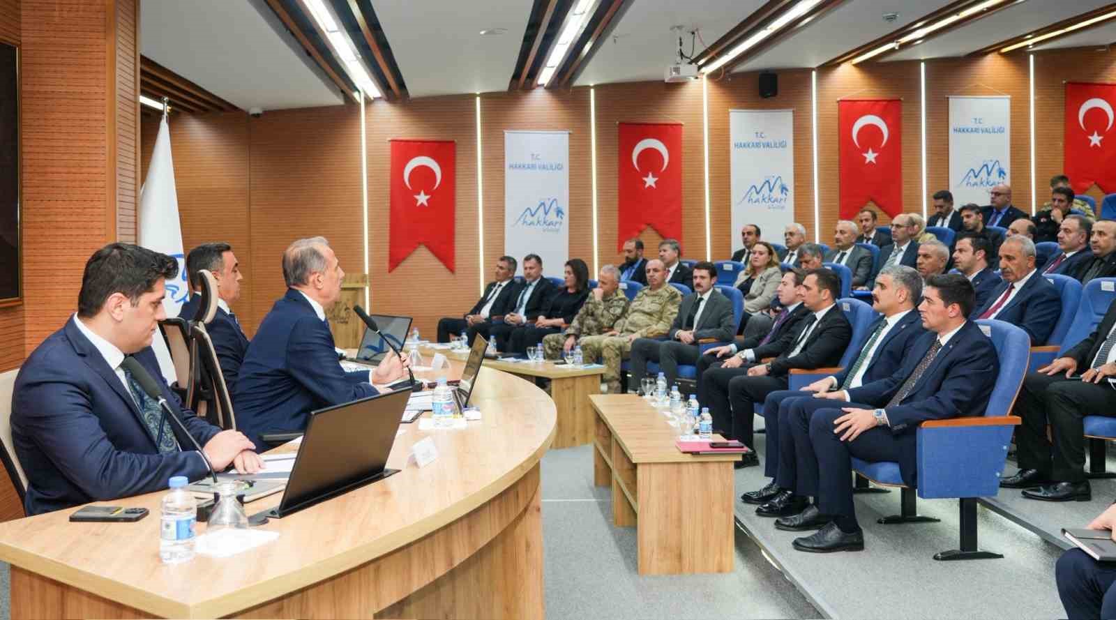 Hakkari’de yatırımların toplam bedeli 70 milyar TL’yi aştı
