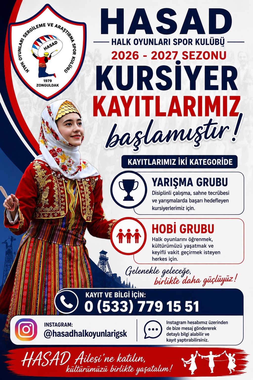 Halk oyunlarında yeni sezon kayıtları başladı
