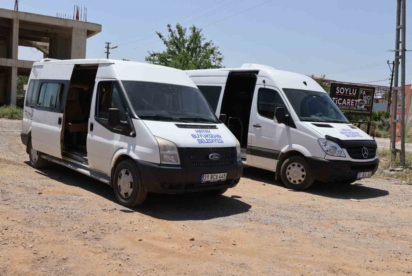Hassa’da 25 mahalle toplu ulaşıma kavuştu
