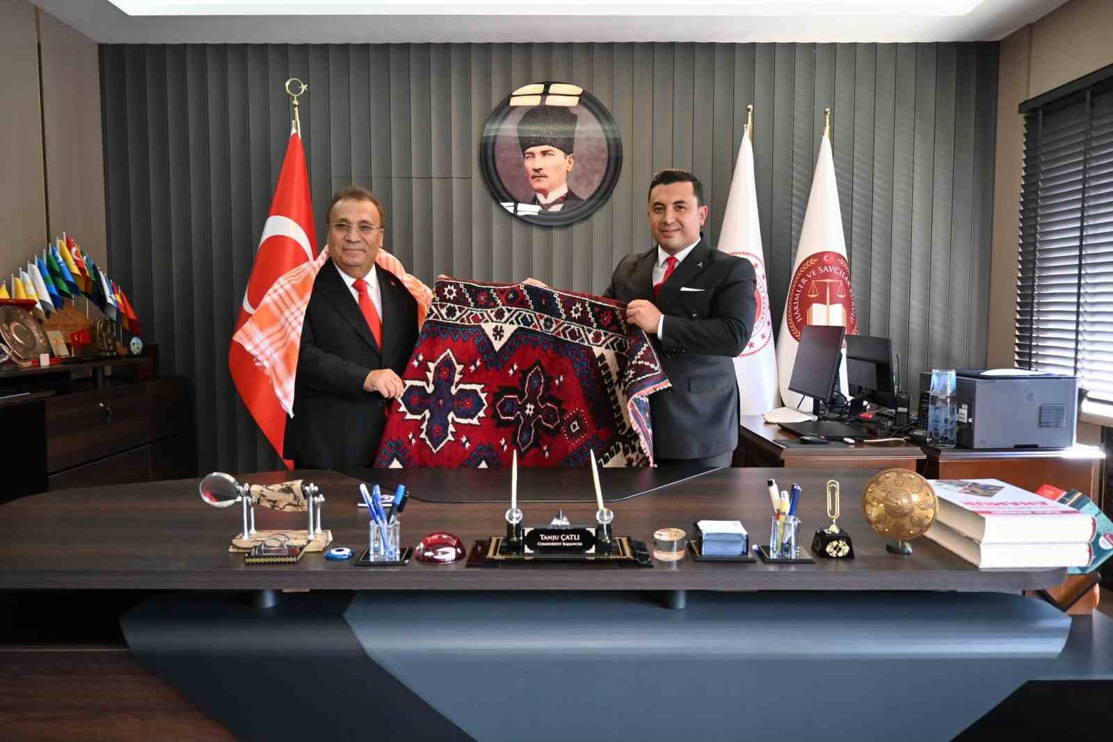 HSK 2. Daire Üyesi Arslan, Anamur’da yargı mensuplarıyla bir araya geldi
