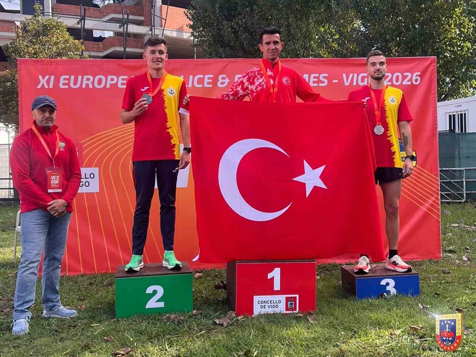 Jandarma Gücü, İspanya’dan 101 madalya ile döndü
