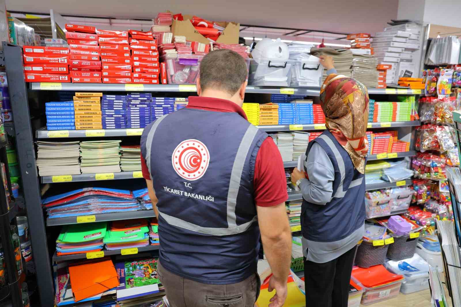 Kahramanmaraş’ta kırtasiyelerde fiyat etiketi denetimi: 21 firmaya 158 bin lira ceza
