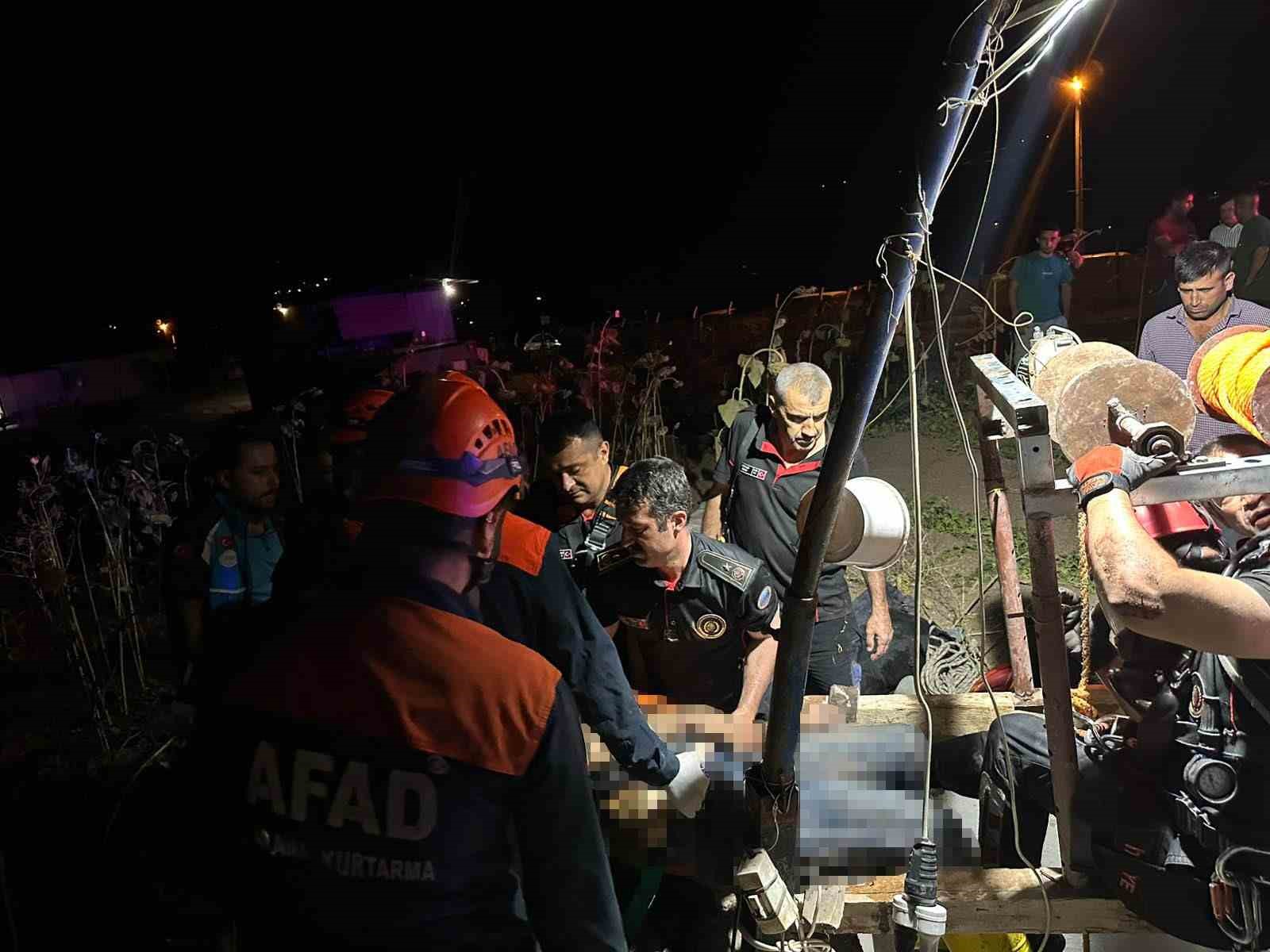 Kahramanmaraş’ta kuyuya düşen 2 kişi hayatını kaybetti
