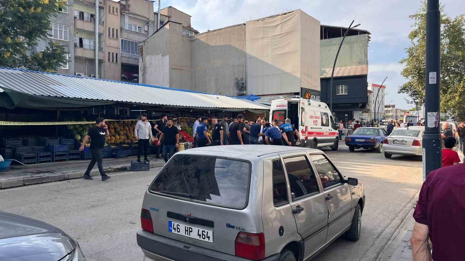 Kahramanmaraş’ta silahlı kavga: 3 yaralı

