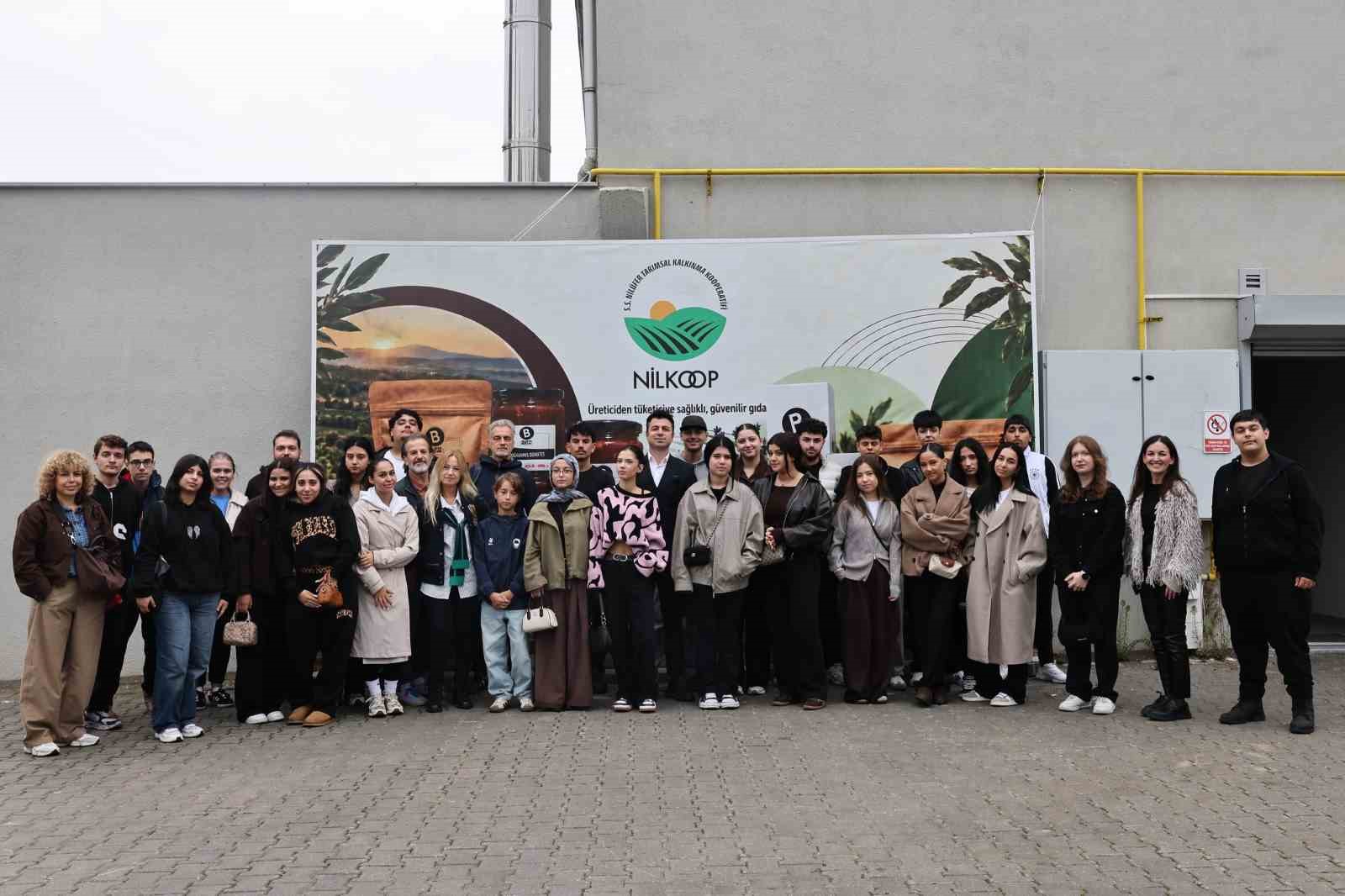 Kardeş okullar Nilüfer’in üretim modellerini inceledi
