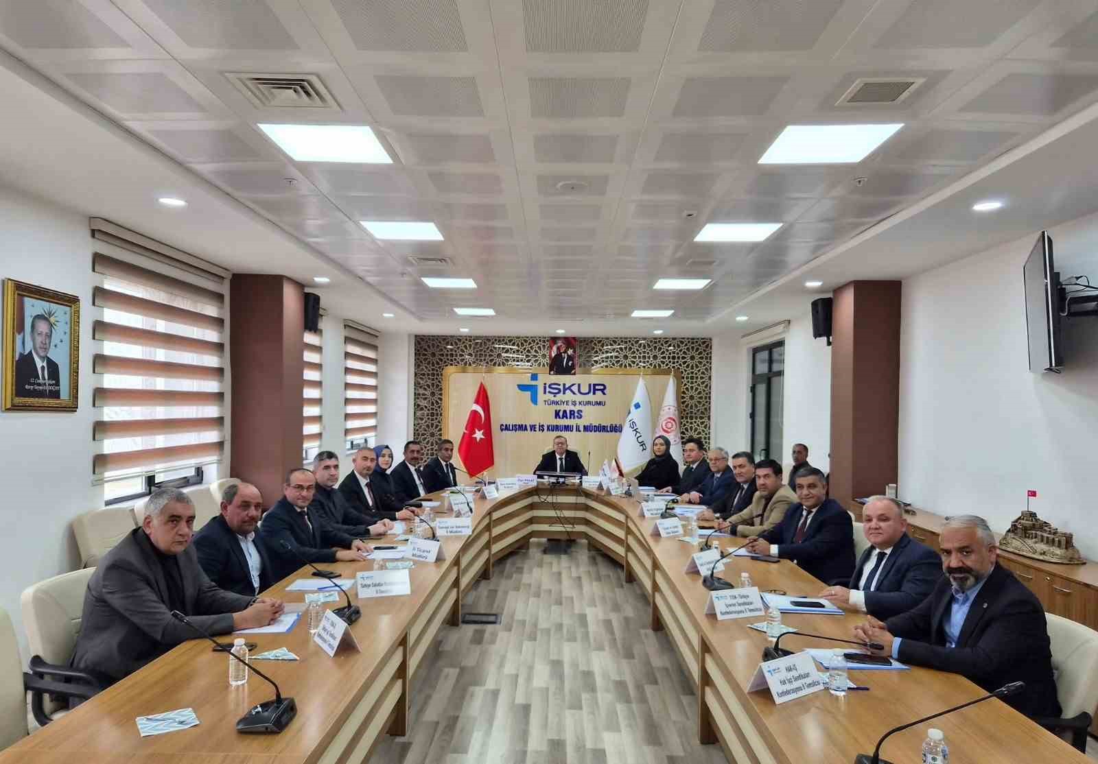 Kars’ta 2027’nin istihdam ve mesleki eğitim yol haritası belirlendi
