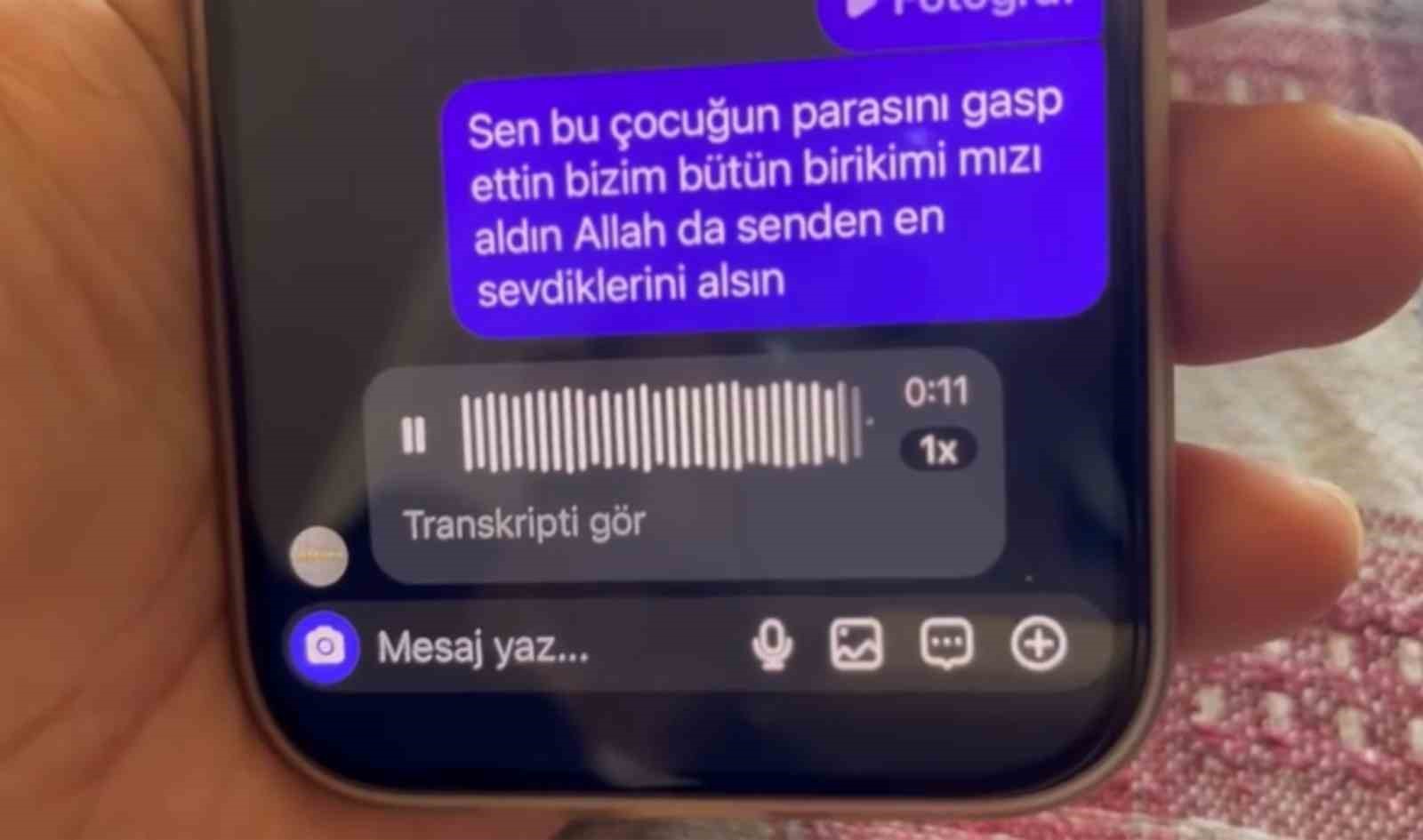 Kayıplara karışan galericiden mağdura teselli: "Senin derdin 1, bizim 50, kendini üzme"
