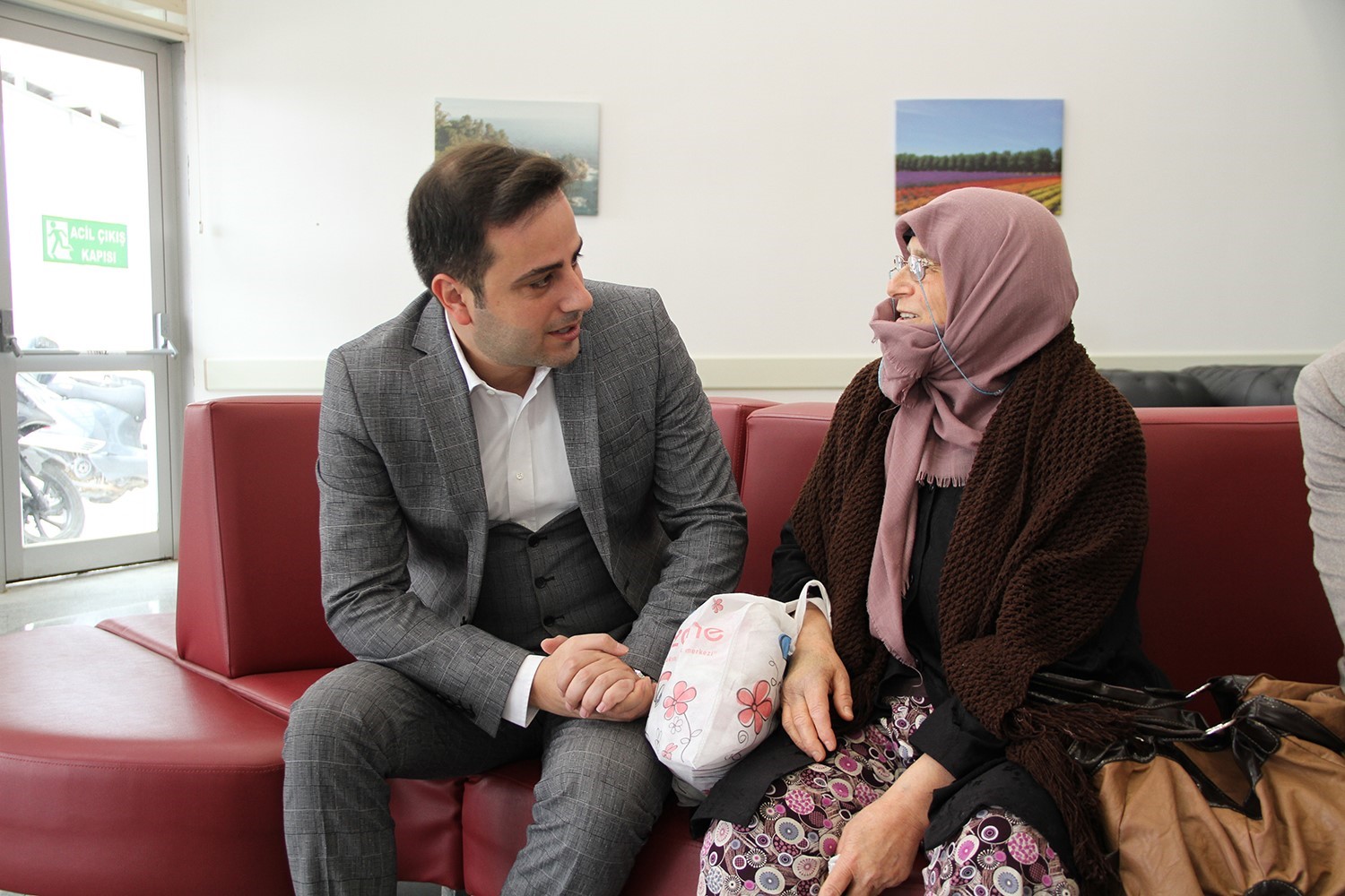 Kaymakam Altuntaş’tan kurumlara bayram ziyareti
